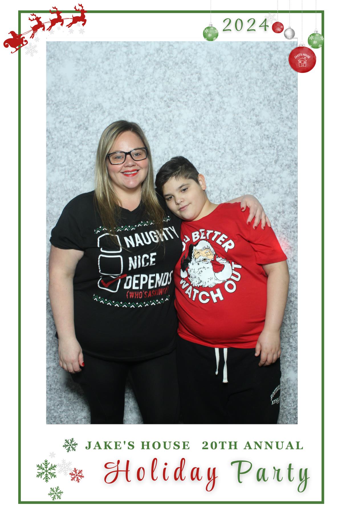 Jake's House 20th Annual Holiday Party | View more photos from the event at gallery.myselfiemirror.ca/u/romanmyselfiemirrorca/Jakes-House-20th-Annual-Holiday-Party