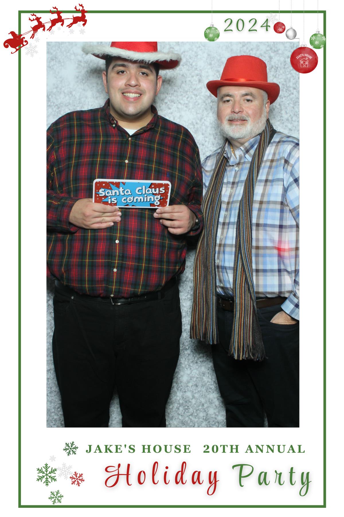 Jake's House 20th Annual Holiday Party | View more photos from the event at gallery.myselfiemirror.ca/u/romanmyselfiemirrorca/Jakes-House-20th-Annual-Holiday-Party