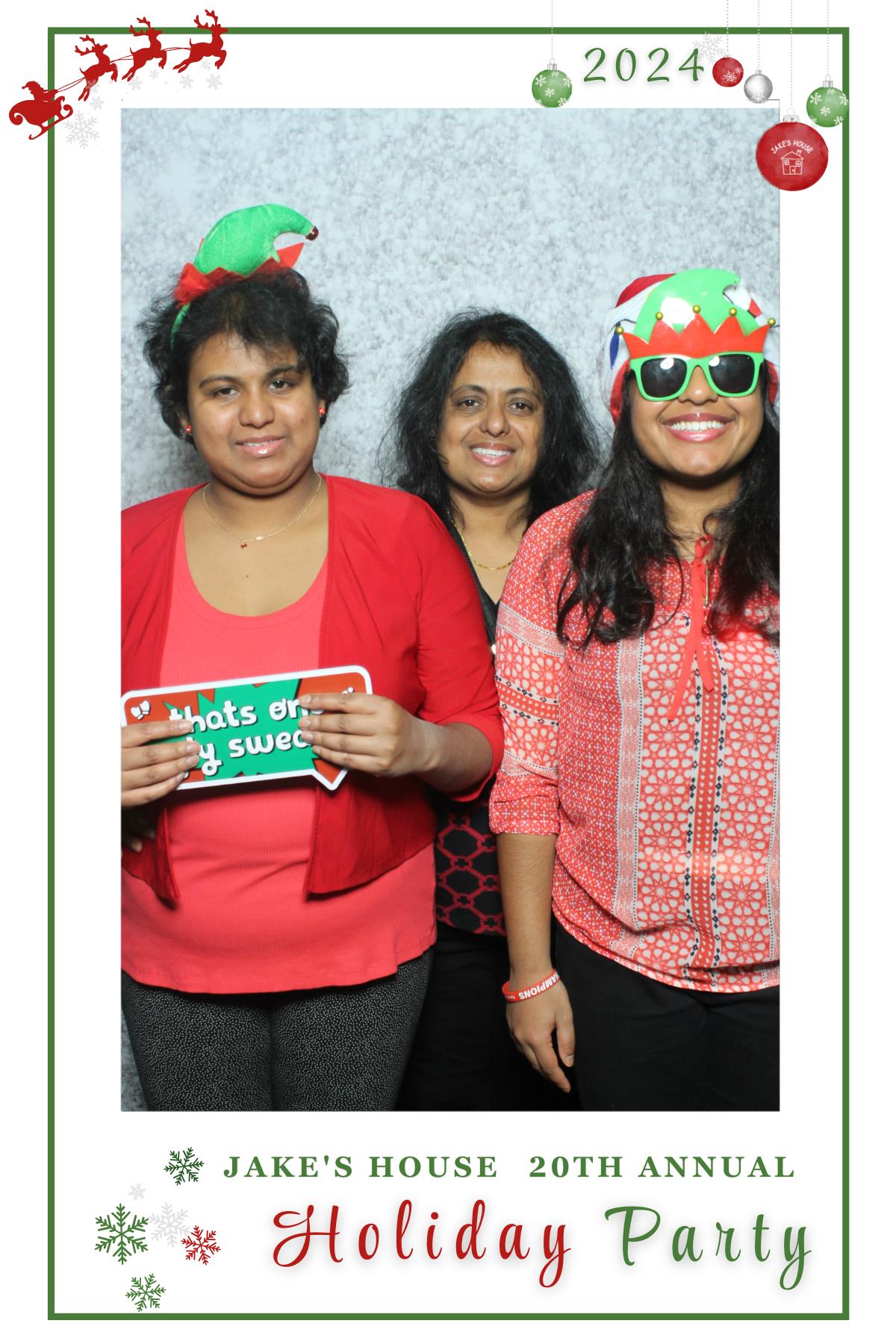 Jake's House 20th Annual Holiday Party | View more photos from the event at gallery.myselfiemirror.ca/u/romanmyselfiemirrorca/Jakes-House-20th-Annual-Holiday-Party