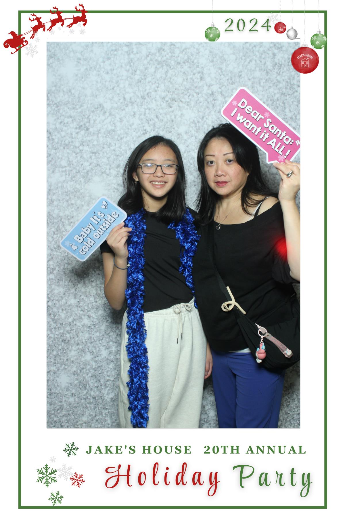 Jake's House 20th Annual Holiday Party | View more photos from the event at gallery.myselfiemirror.ca/u/romanmyselfiemirrorca/Jakes-House-20th-Annual-Holiday-Party