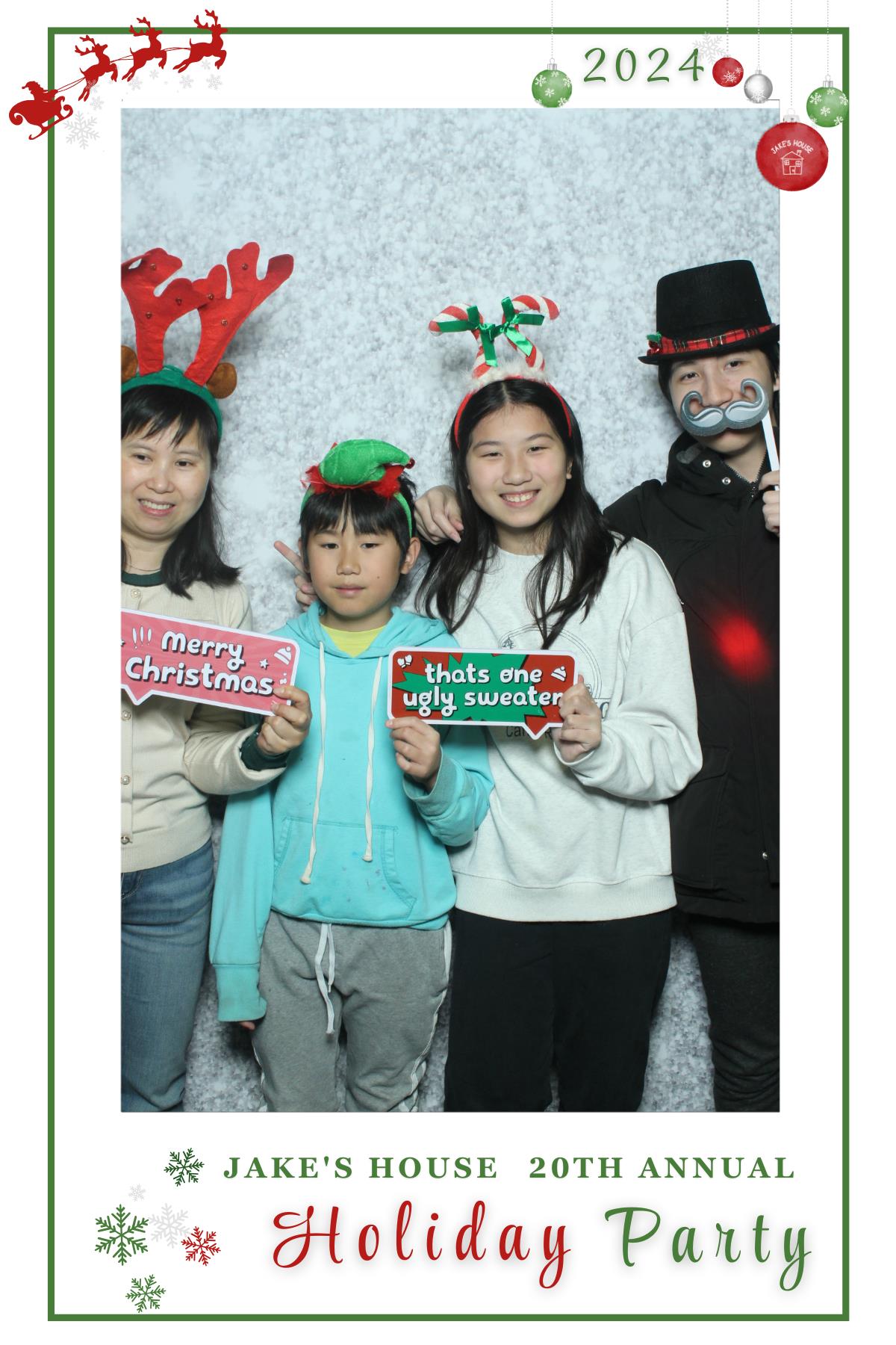 Jake's House 20th Annual Holiday Party | View more photos from the event at gallery.myselfiemirror.ca/u/romanmyselfiemirrorca/Jakes-House-20th-Annual-Holiday-Party