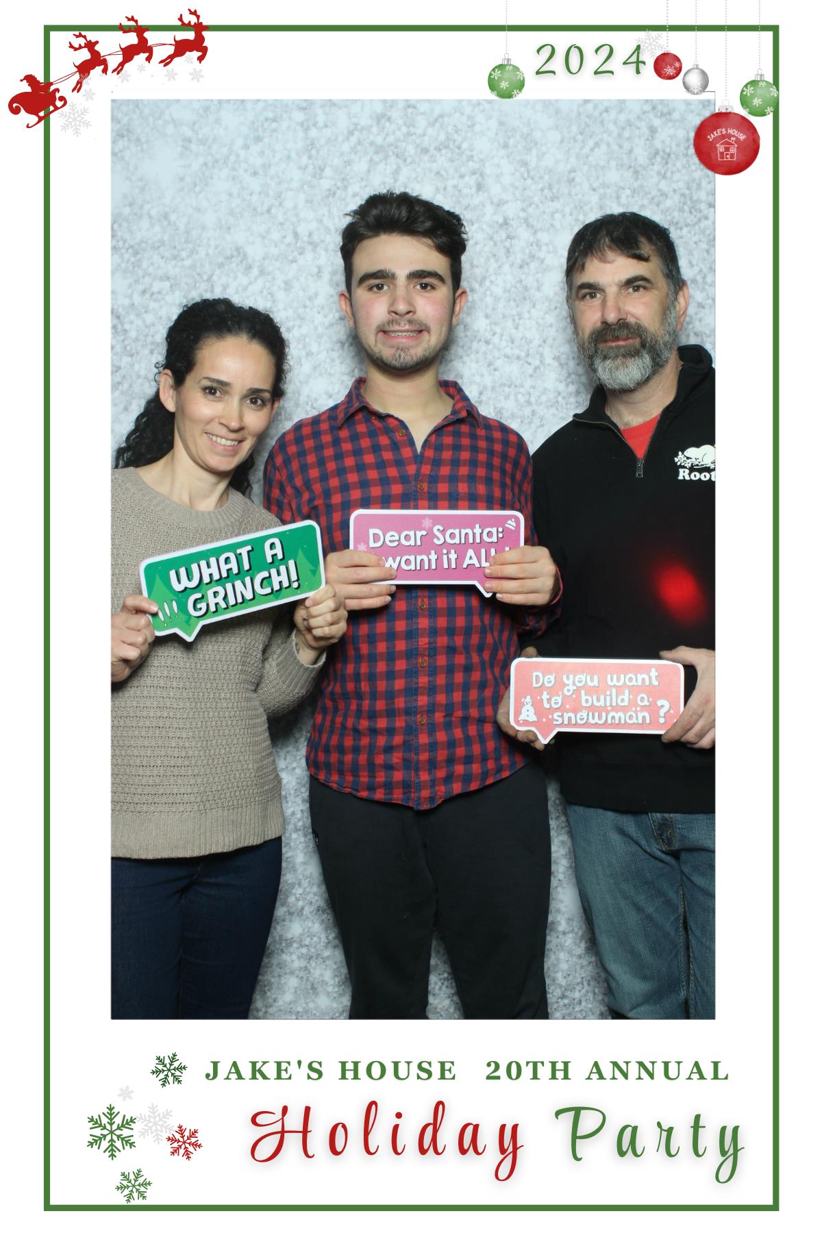 Jake's House 20th Annual Holiday Party | View more photos from the event at gallery.myselfiemirror.ca/u/romanmyselfiemirrorca/Jakes-House-20th-Annual-Holiday-Party