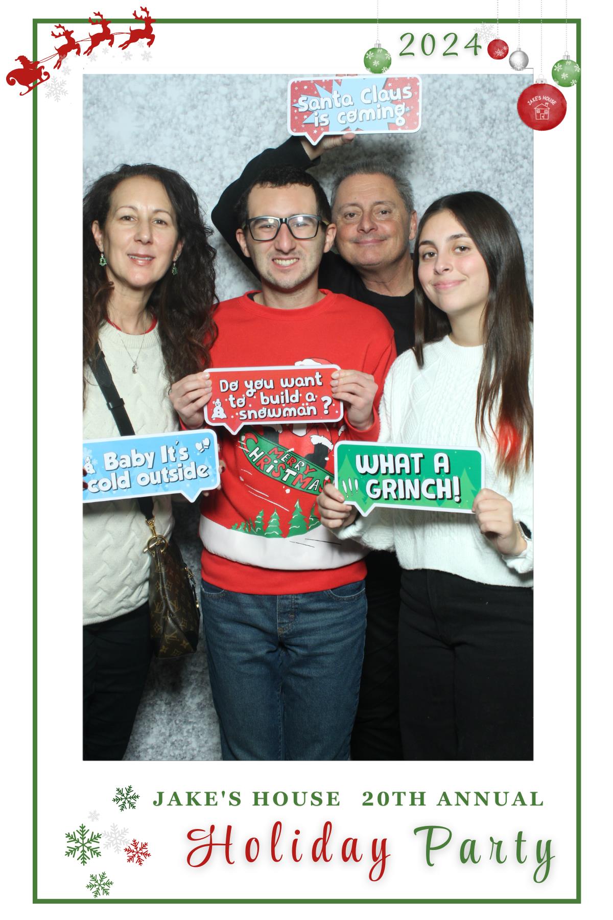 Jake's House 20th Annual Holiday Party | View more photos from the event at gallery.myselfiemirror.ca/u/romanmyselfiemirrorca/Jakes-House-20th-Annual-Holiday-Party