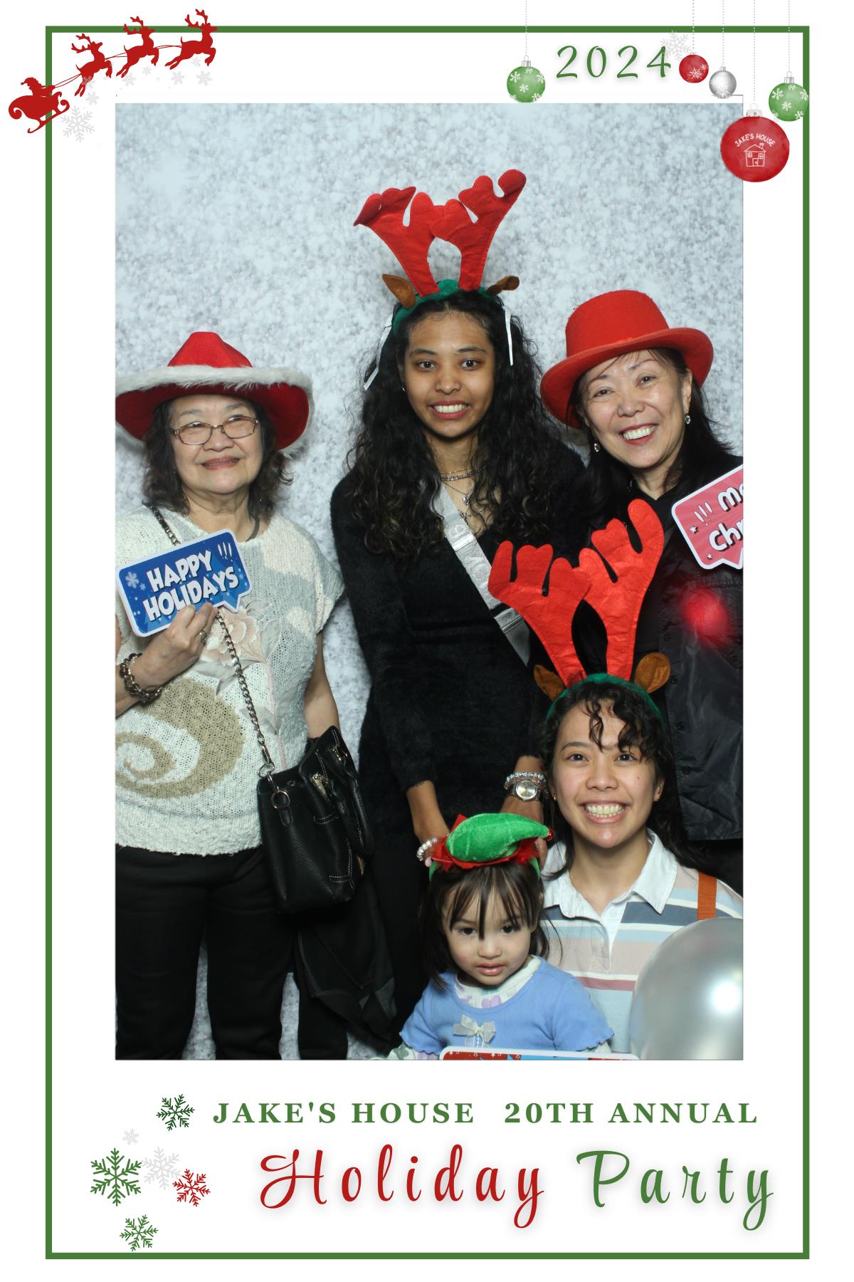Jake's House 20th Annual Holiday Party | View more photos from the event at gallery.myselfiemirror.ca/u/romanmyselfiemirrorca/Jakes-House-20th-Annual-Holiday-Party