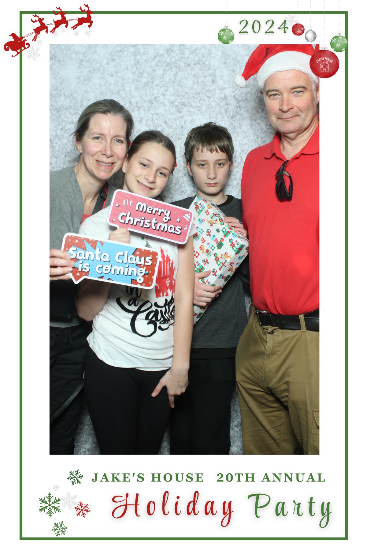 Jake's House 20th Annual Holiday Party | View more photos from the event at gallery.myselfiemirror.ca/u/romanmyselfiemirrorca/Jakes-House-20th-Annual-Holiday-Party