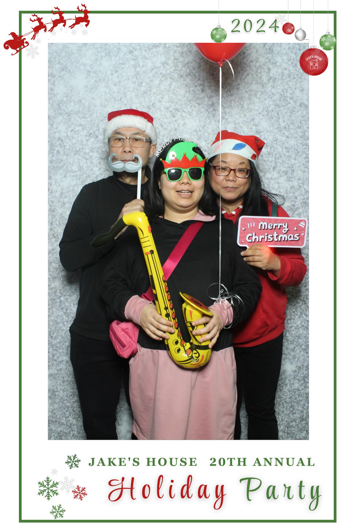 Jake's House 20th Annual Holiday Party | View more photos from the event at gallery.myselfiemirror.ca/u/romanmyselfiemirrorca/Jakes-House-20th-Annual-Holiday-Party