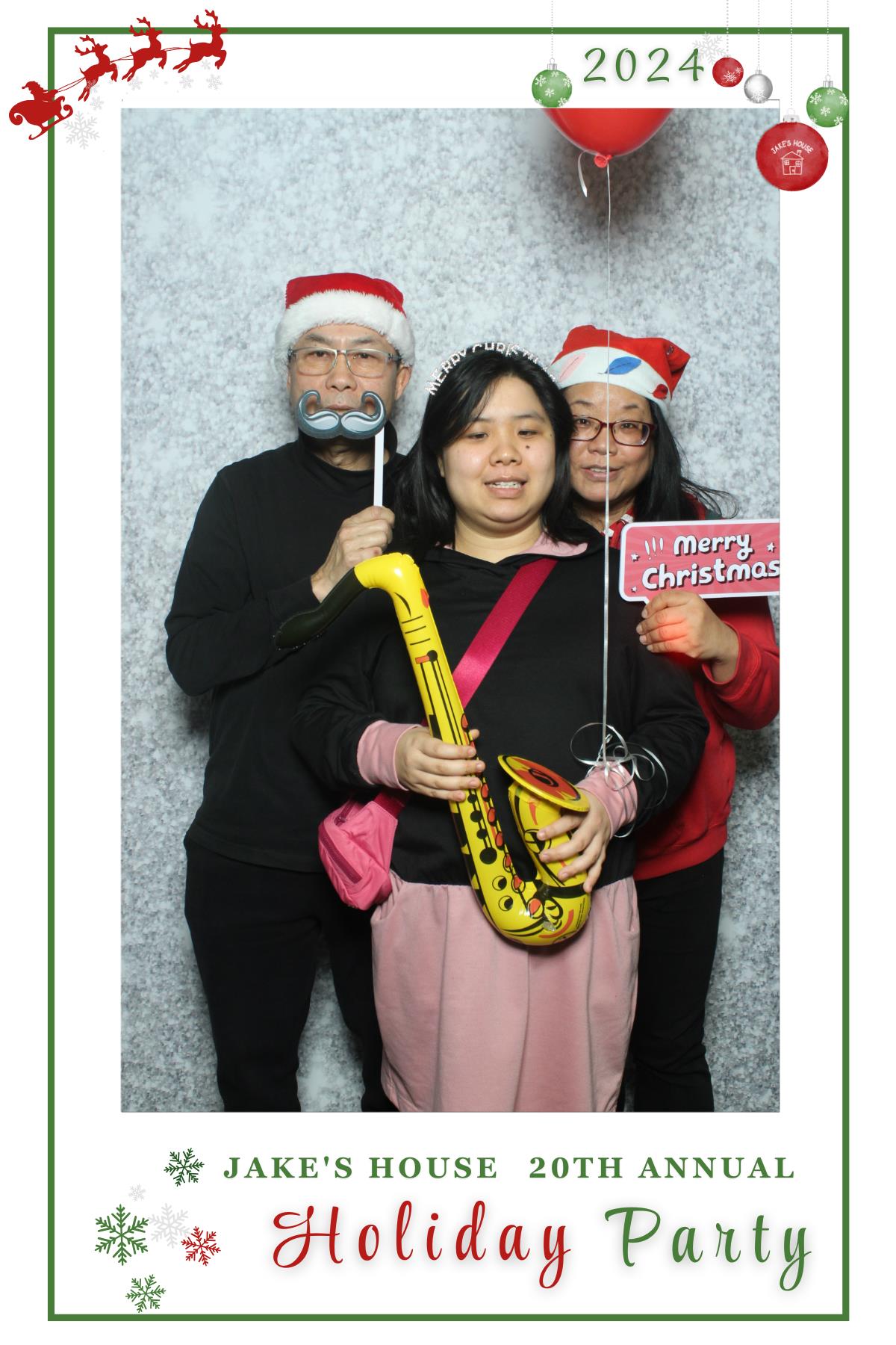 Jake's House 20th Annual Holiday Party | View more photos from the event at gallery.myselfiemirror.ca/u/romanmyselfiemirrorca/Jakes-House-20th-Annual-Holiday-Party