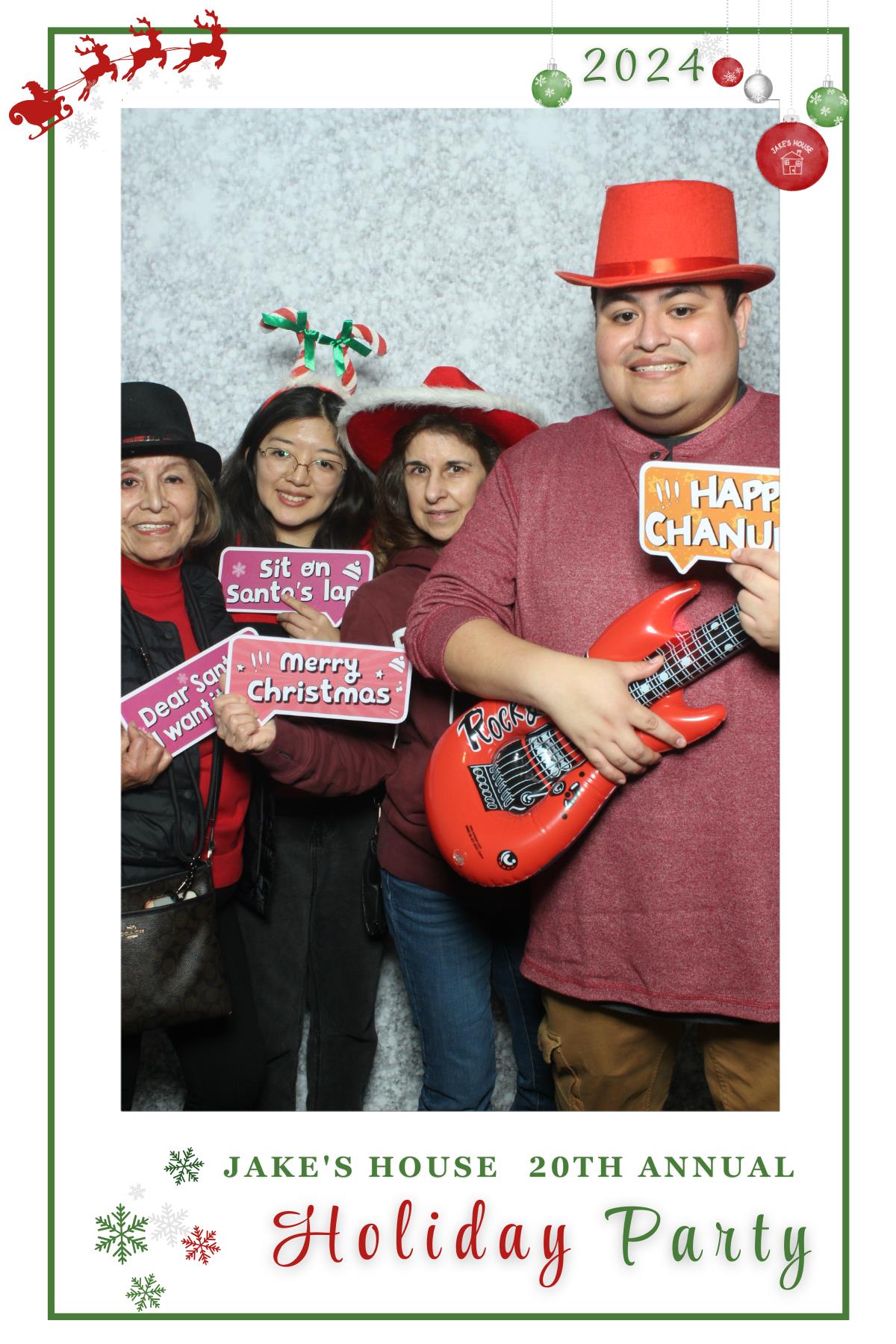 Jake's House 20th Annual Holiday Party | View more photos from the event at gallery.myselfiemirror.ca/u/romanmyselfiemirrorca/Jakes-House-20th-Annual-Holiday-Party