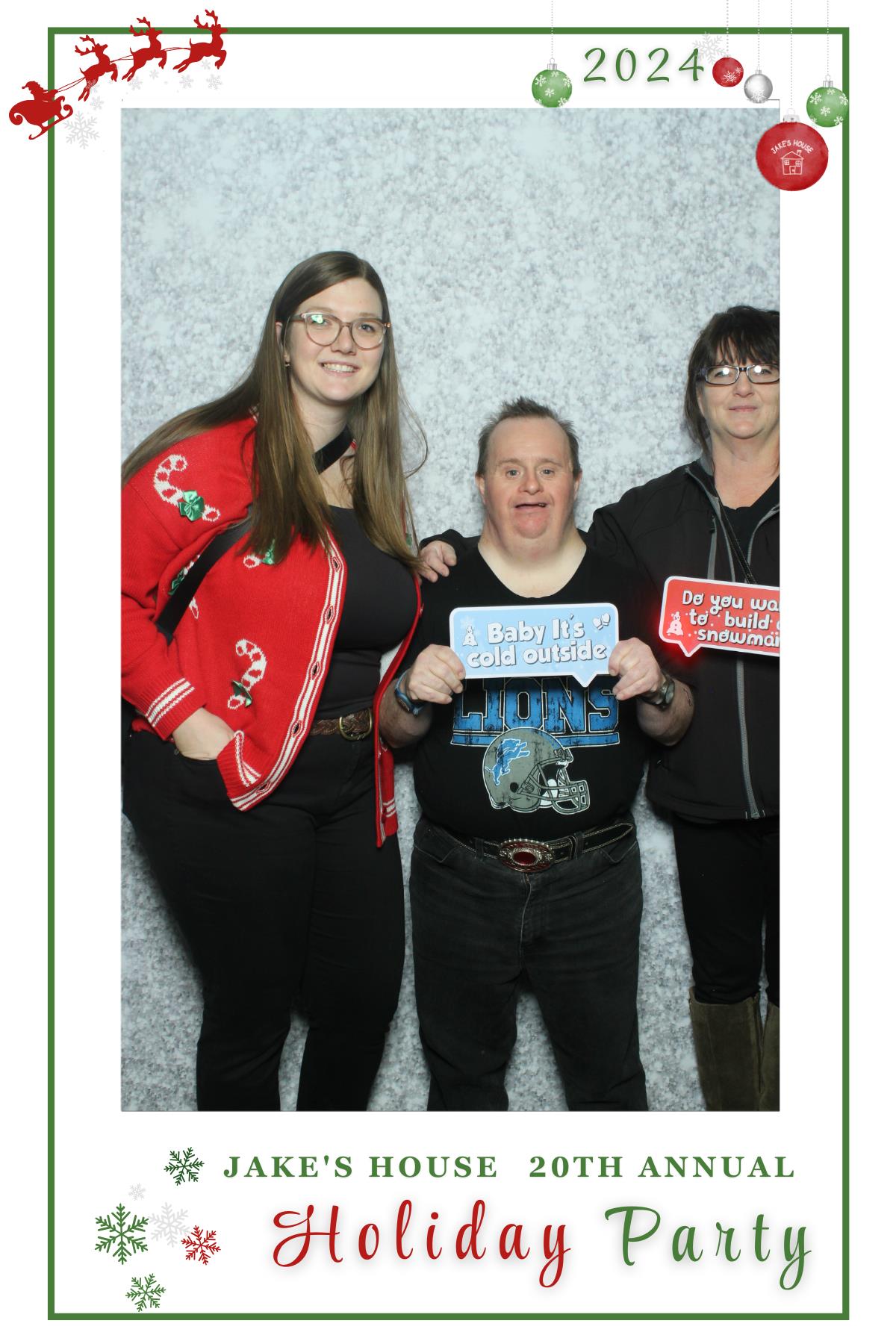 Jake's House 20th Annual Holiday Party | View more photos from the event at gallery.myselfiemirror.ca/u/romanmyselfiemirrorca/Jakes-House-20th-Annual-Holiday-Party