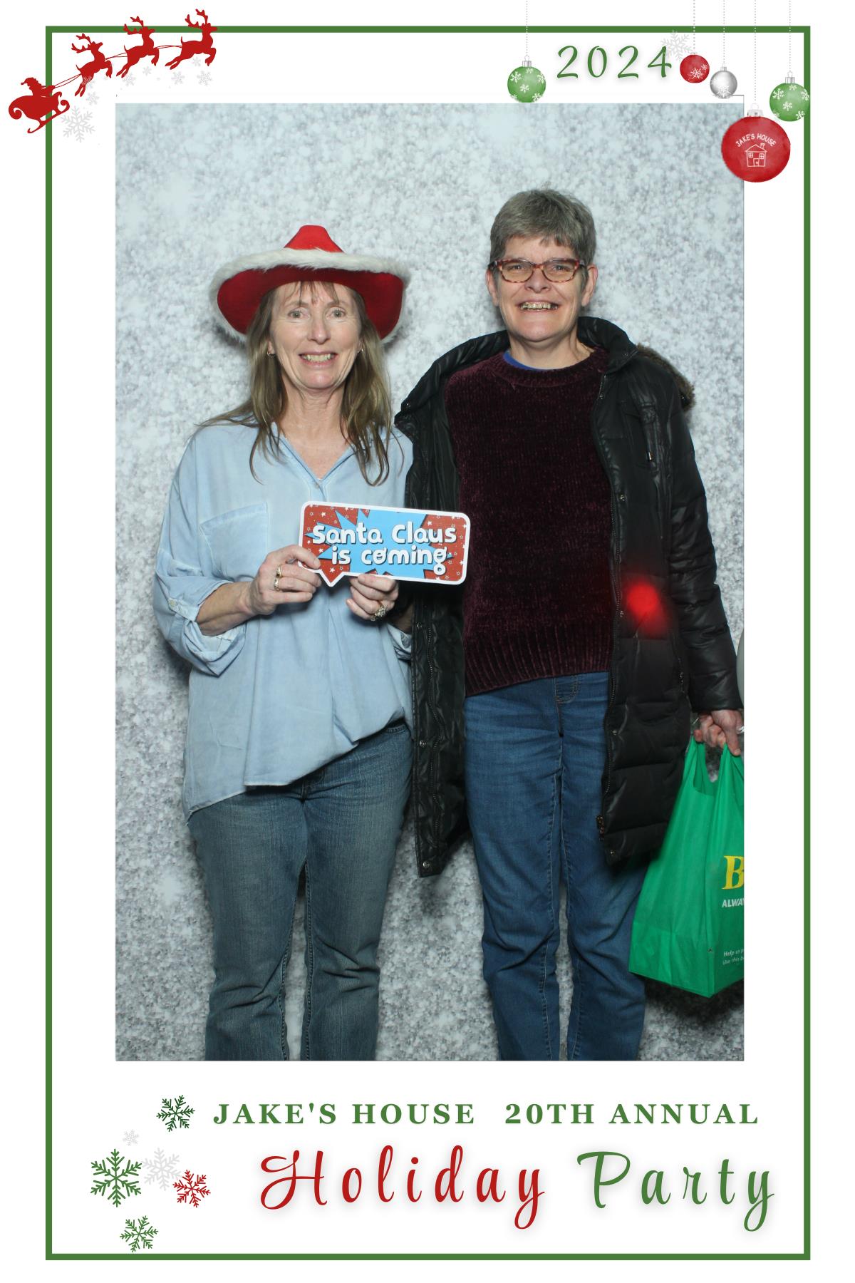 Jake's House 20th Annual Holiday Party | View more photos from the event at gallery.myselfiemirror.ca/u/romanmyselfiemirrorca/Jakes-House-20th-Annual-Holiday-Party