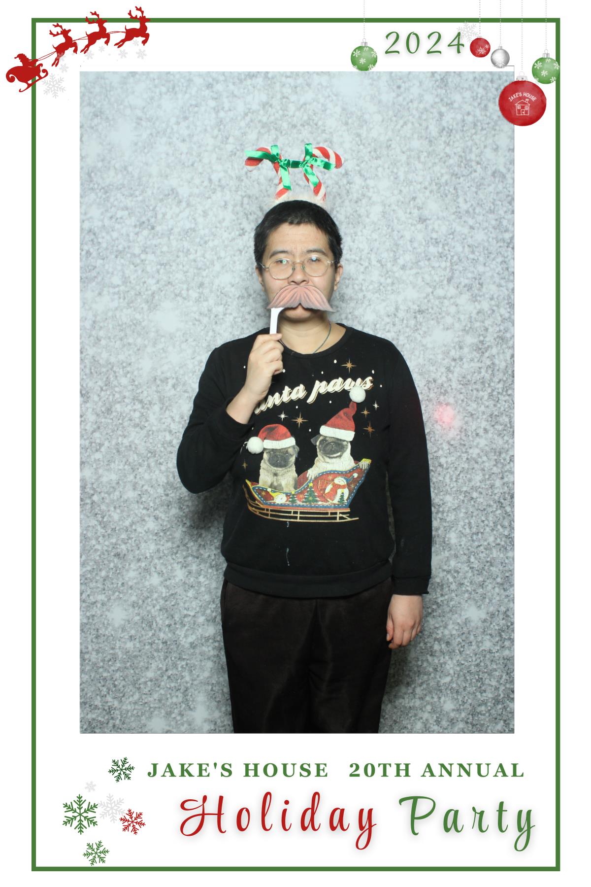 Jake's House 20th Annual Holiday Party | View more photos from the event at gallery.myselfiemirror.ca/u/romanmyselfiemirrorca/Jakes-House-20th-Annual-Holiday-Party