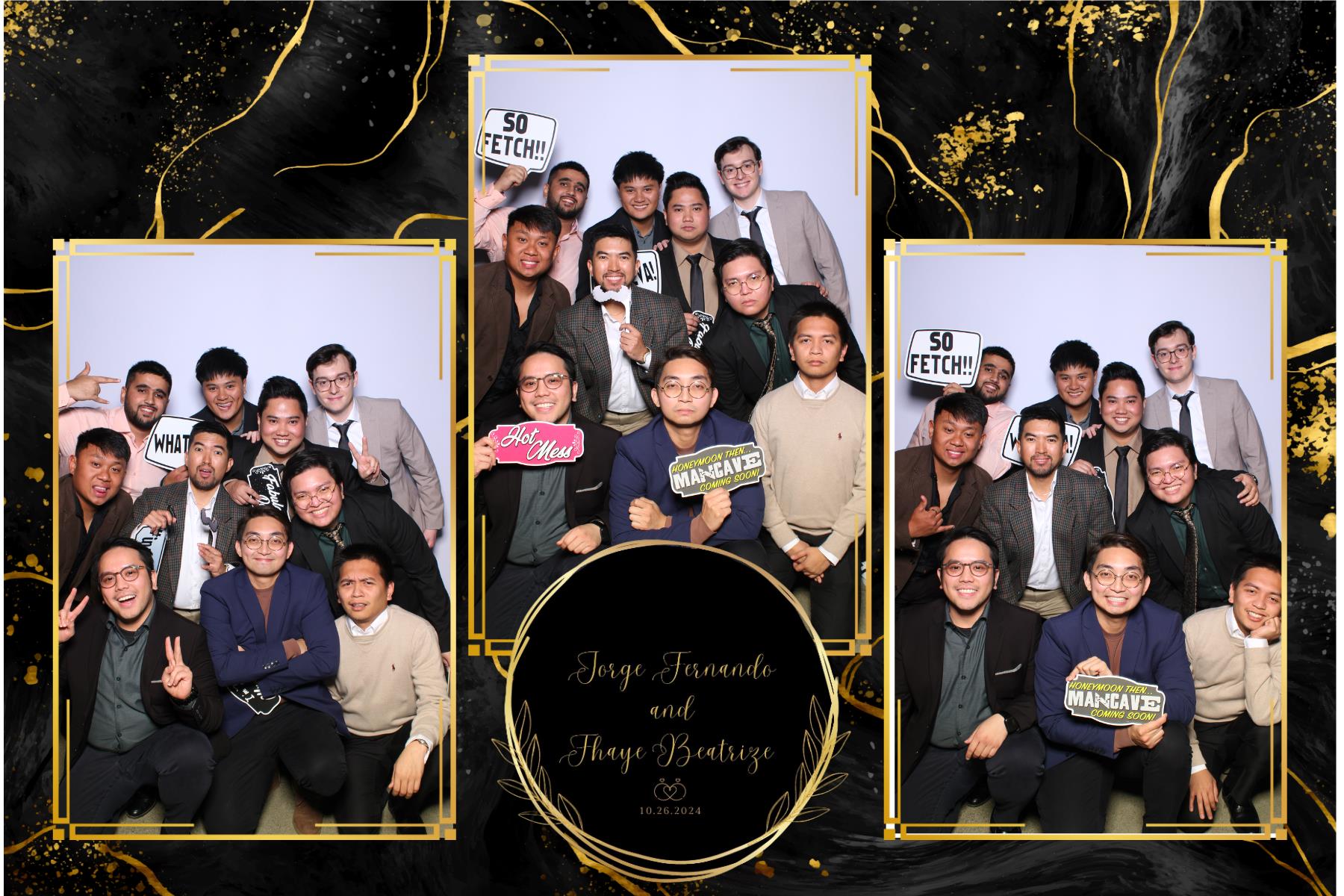 Jorge & Fhaye | View more photos from the event at gallery.myselfiemirror.ca/u/romanmyselfiemirrorca/Jorge-Fhaye