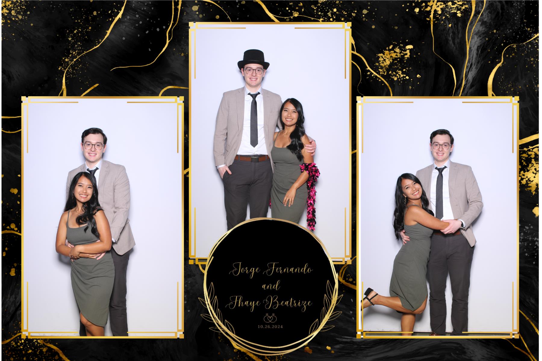 Jorge & Fhaye | View more photos from the event at gallery.myselfiemirror.ca/u/romanmyselfiemirrorca/Jorge-Fhaye