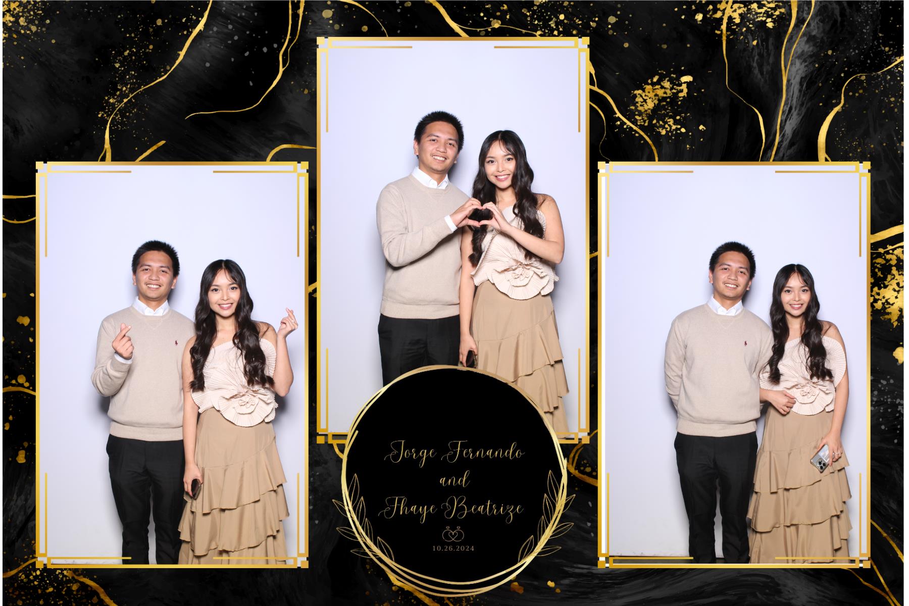 Jorge & Fhaye | View more photos from the event at gallery.myselfiemirror.ca/u/romanmyselfiemirrorca/Jorge-Fhaye