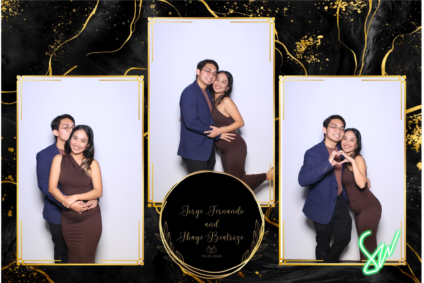 Jorge & Fhaye | View more photos from the event at gallery.myselfiemirror.ca/u/romanmyselfiemirrorca/Jorge-Fhaye