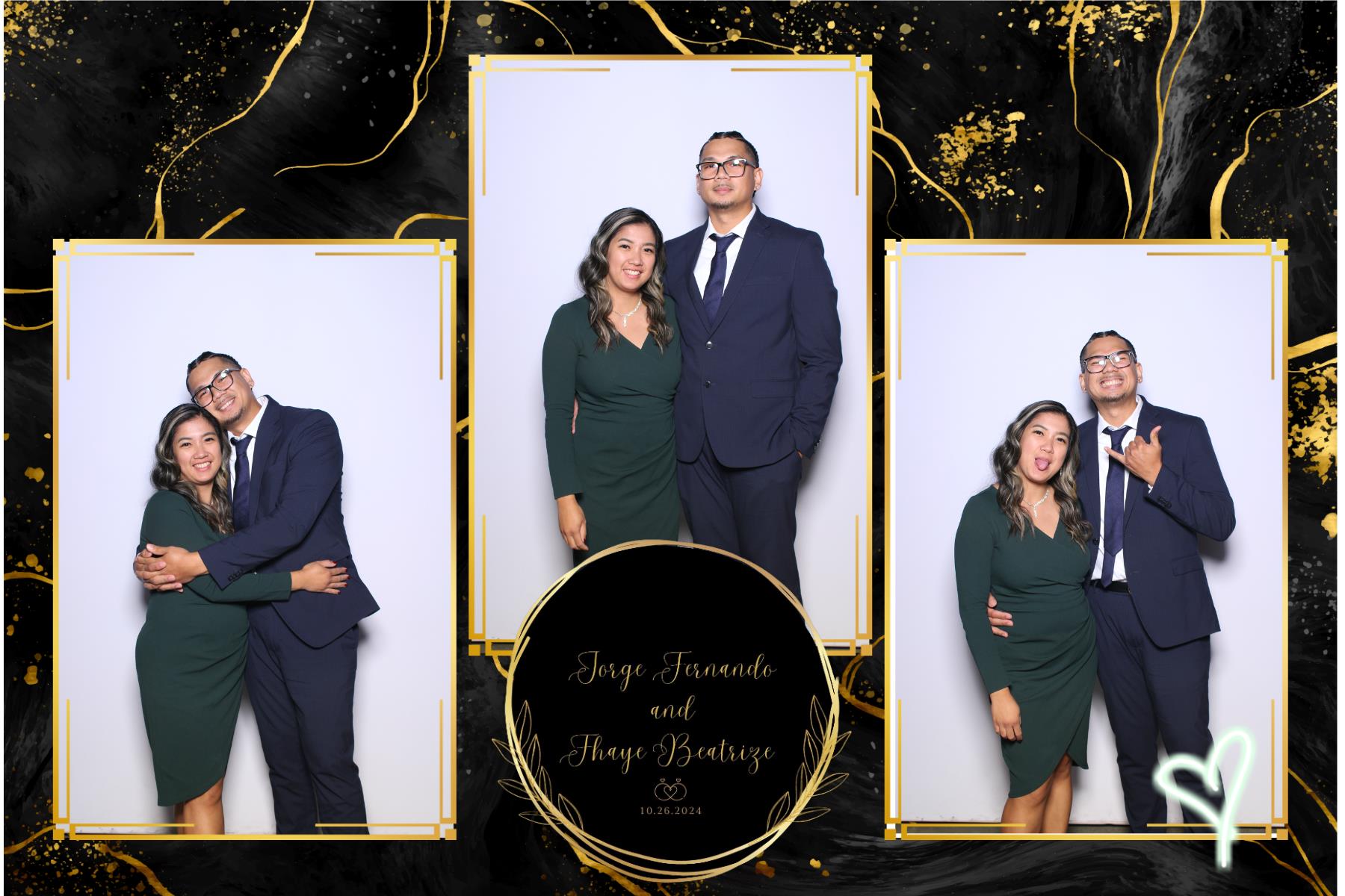 Jorge & Fhaye | View more photos from the event at gallery.myselfiemirror.ca/u/romanmyselfiemirrorca/Jorge-Fhaye