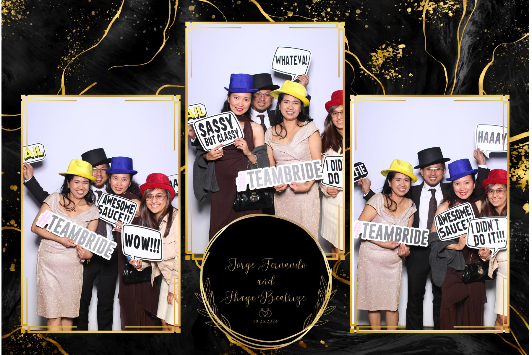 Jorge & Fhaye | View more photos from the event at gallery.myselfiemirror.ca/u/romanmyselfiemirrorca/Jorge-Fhaye
