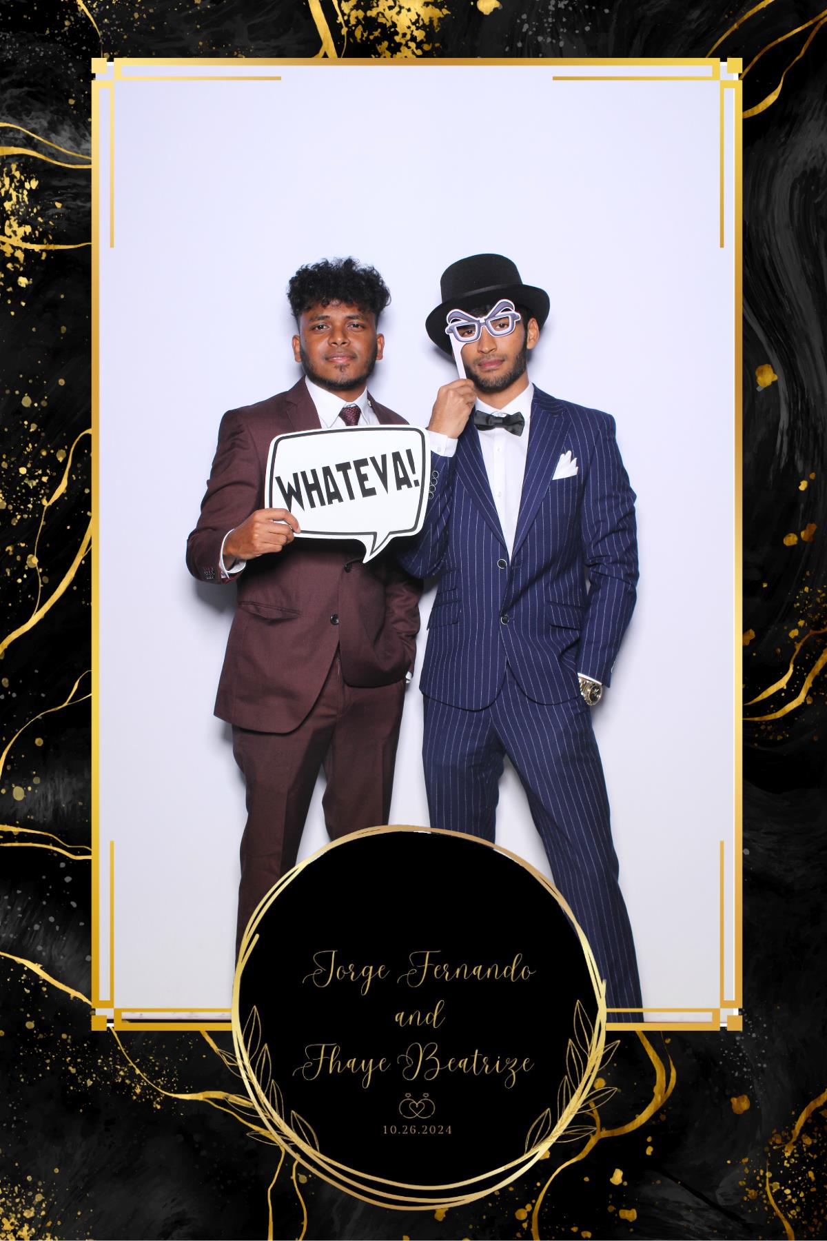 Jorge & Fhaye | View more photos from the event at gallery.myselfiemirror.ca/u/romanmyselfiemirrorca/Jorge-Fhaye