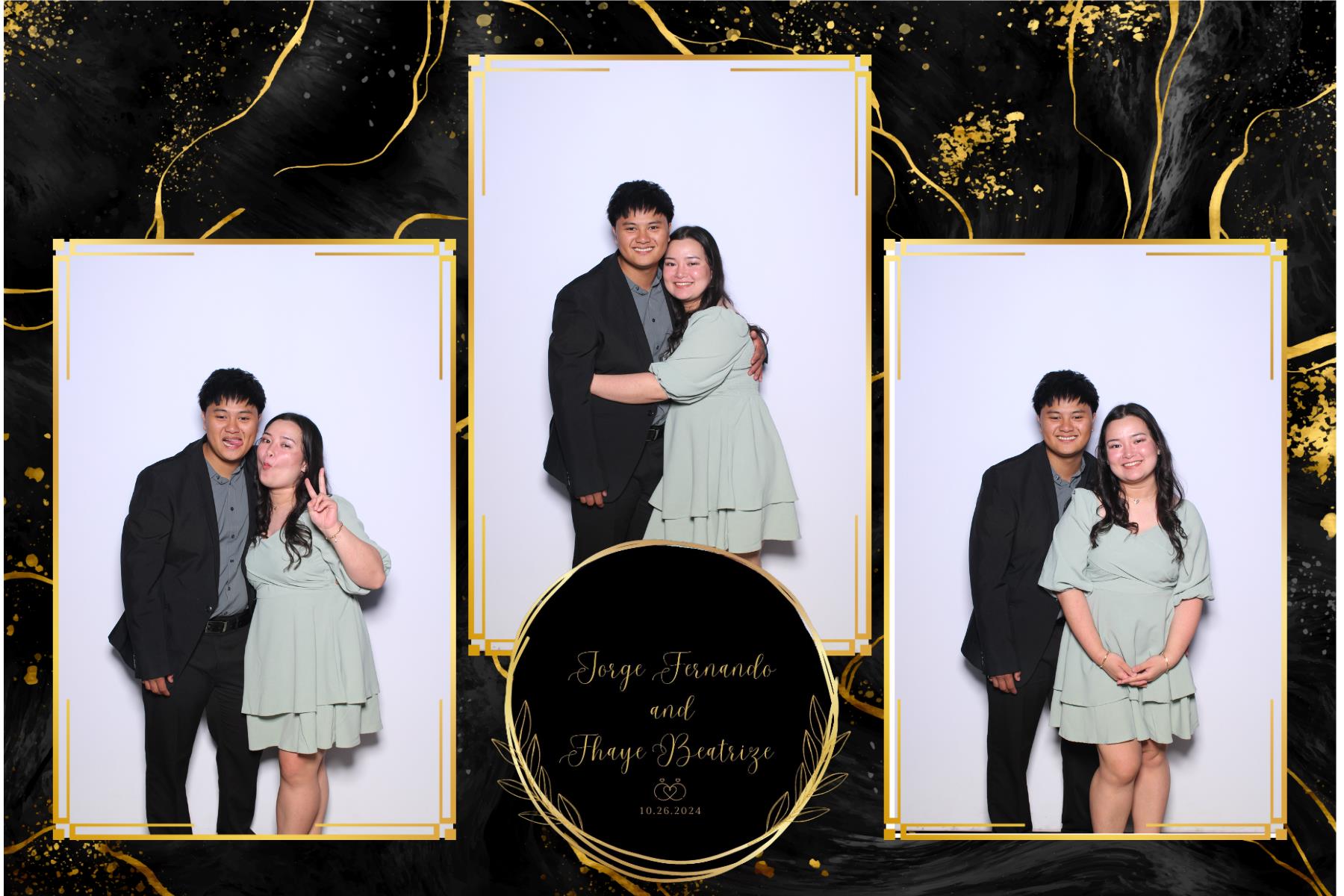 Jorge & Fhaye | View more photos from the event at gallery.myselfiemirror.ca/u/romanmyselfiemirrorca/Jorge-Fhaye