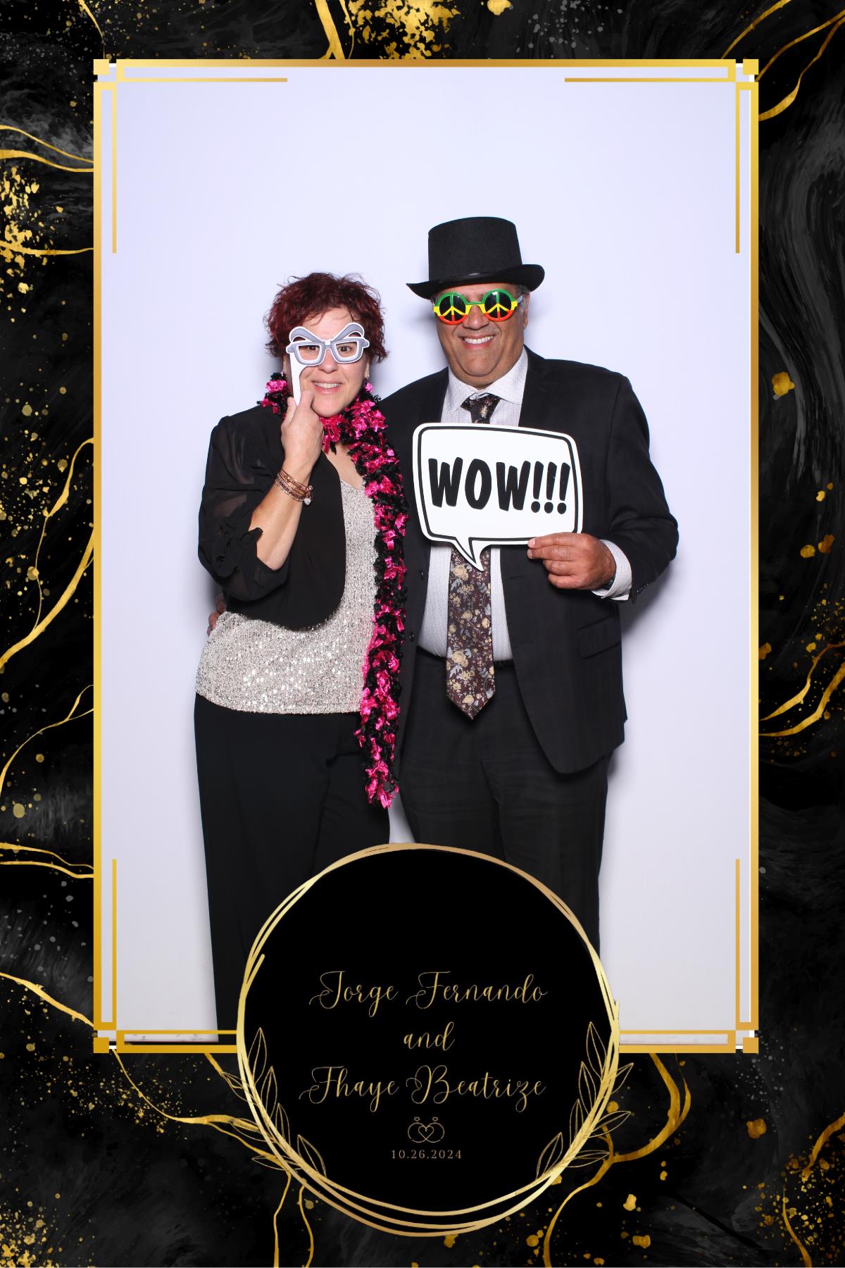 Jorge & Fhaye | View more photos from the event at gallery.myselfiemirror.ca/u/romanmyselfiemirrorca/Jorge-Fhaye