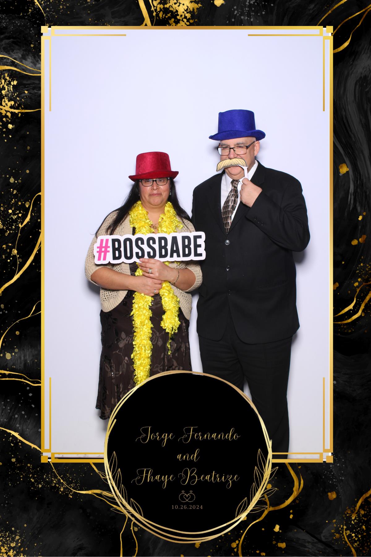 Jorge & Fhaye | View more photos from the event at gallery.myselfiemirror.ca/u/romanmyselfiemirrorca/Jorge-Fhaye