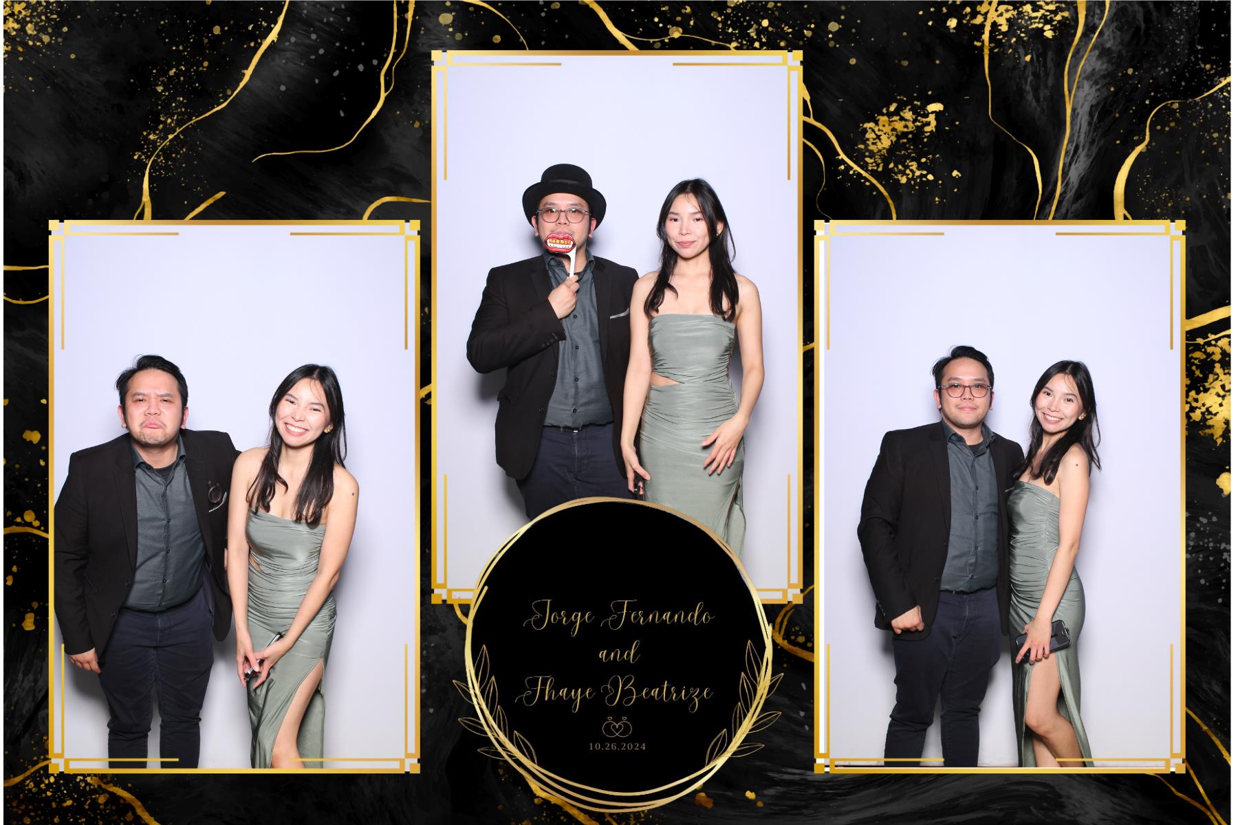 Jorge & Fhaye | View more photos from the event at gallery.myselfiemirror.ca/u/romanmyselfiemirrorca/Jorge-Fhaye