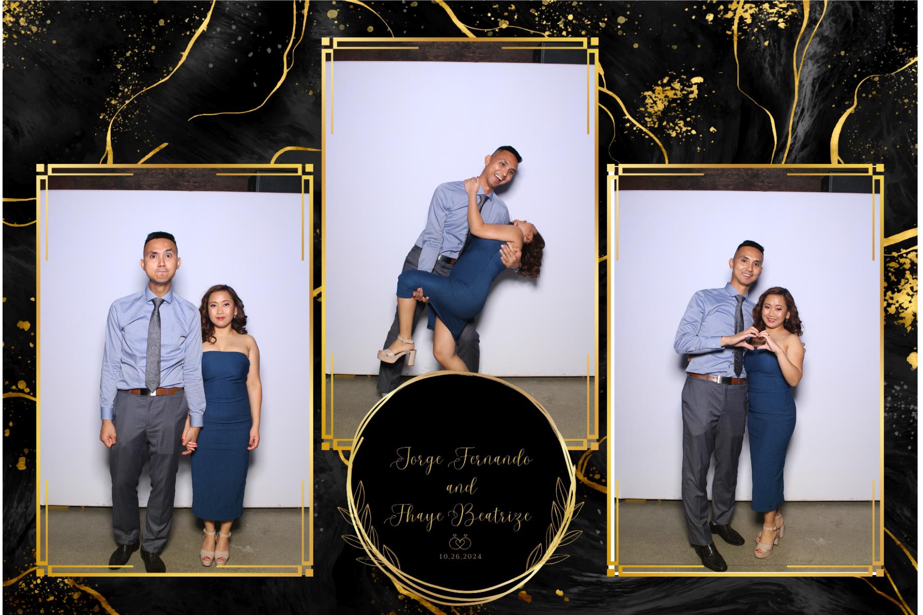 Jorge & Fhaye | View more photos from the event at gallery.myselfiemirror.ca/u/romanmyselfiemirrorca/Jorge-Fhaye