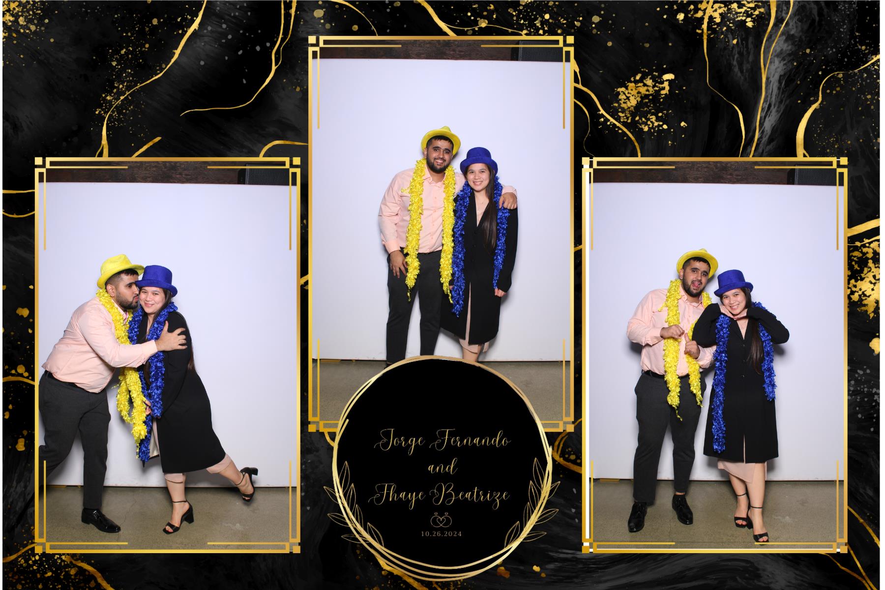 Jorge & Fhaye | View more photos from the event at gallery.myselfiemirror.ca/u/romanmyselfiemirrorca/Jorge-Fhaye
