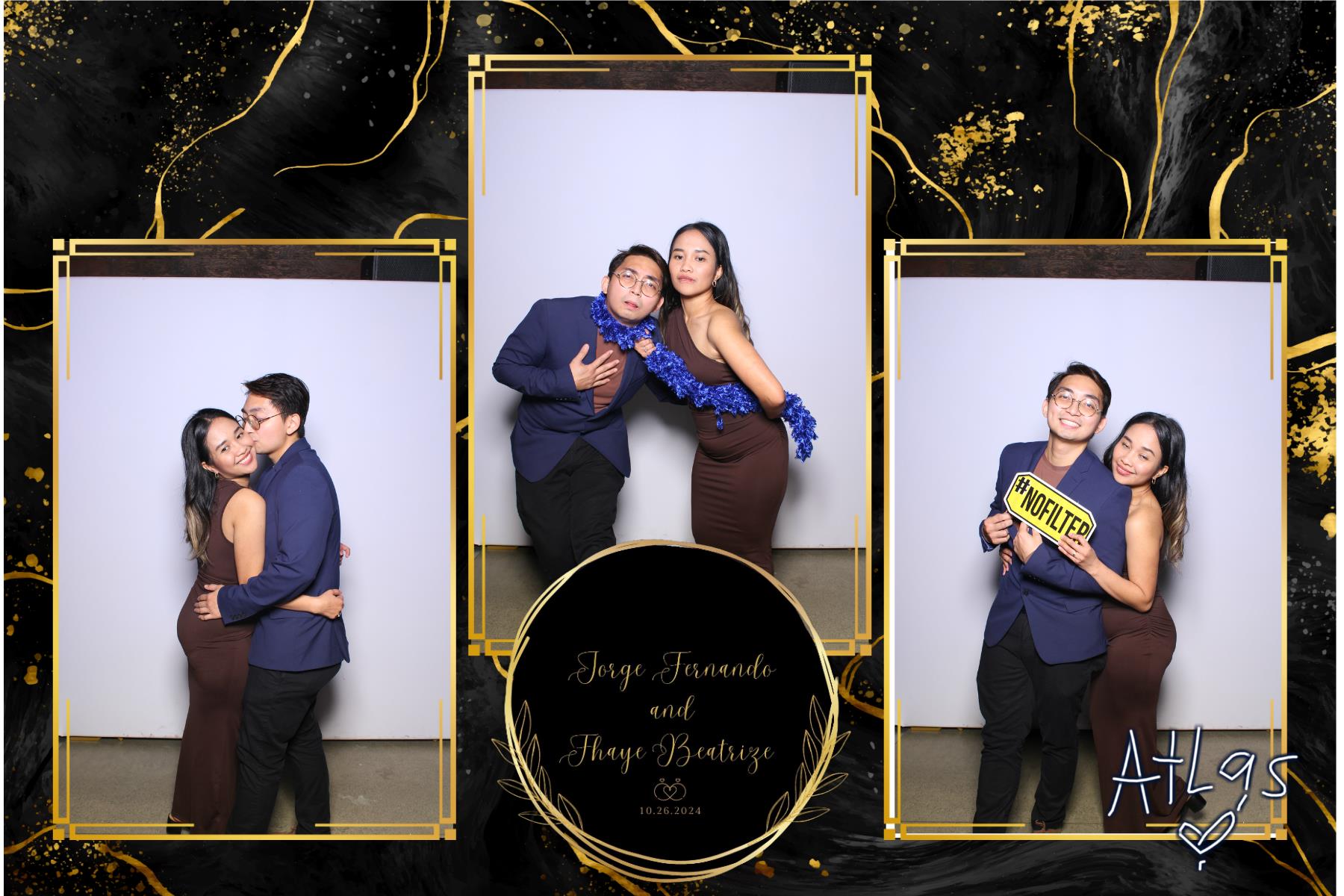 Jorge & Fhaye | View more photos from the event at gallery.myselfiemirror.ca/u/romanmyselfiemirrorca/Jorge-Fhaye