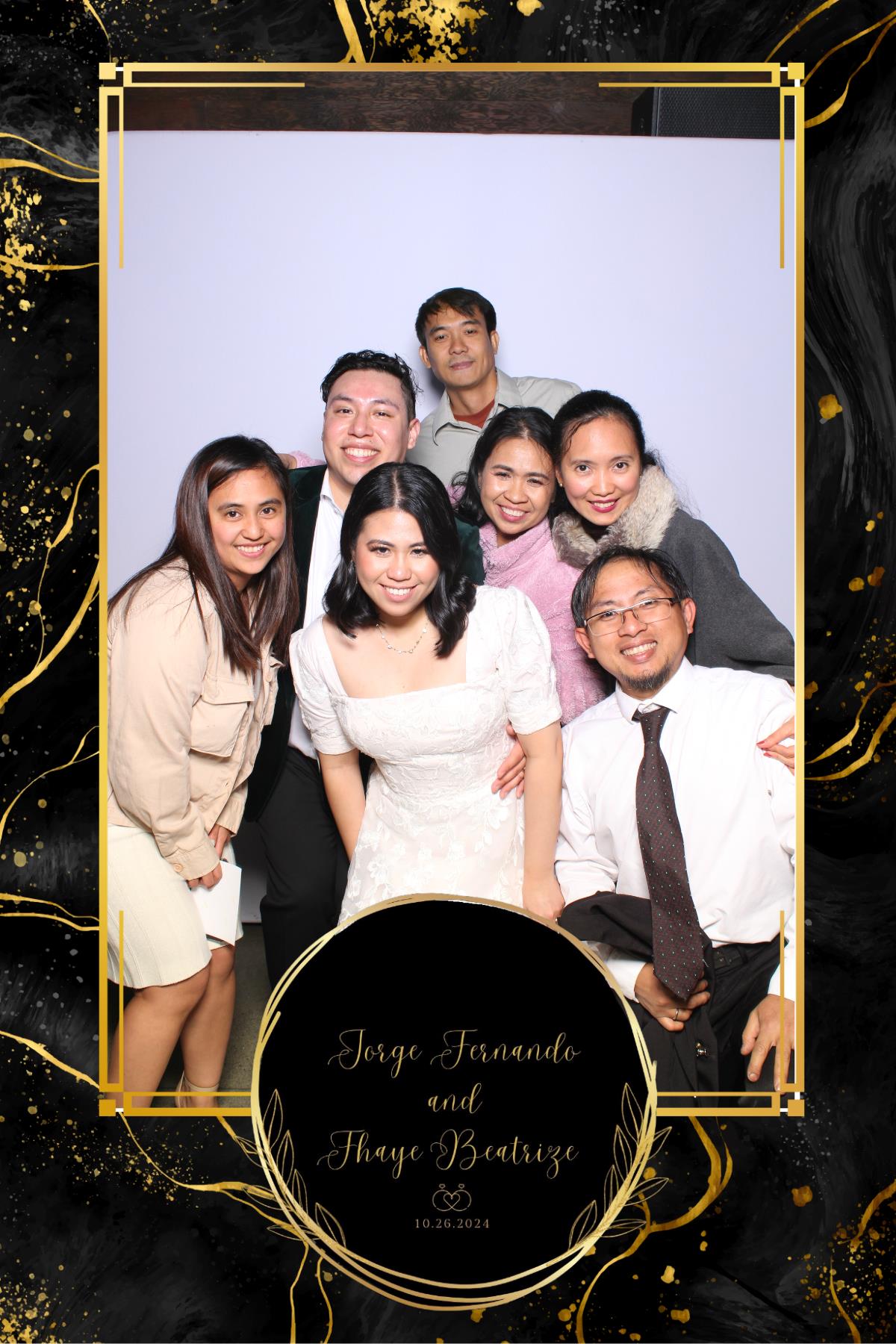 Jorge & Fhaye | View more photos from the event at gallery.myselfiemirror.ca/u/romanmyselfiemirrorca/Jorge-Fhaye