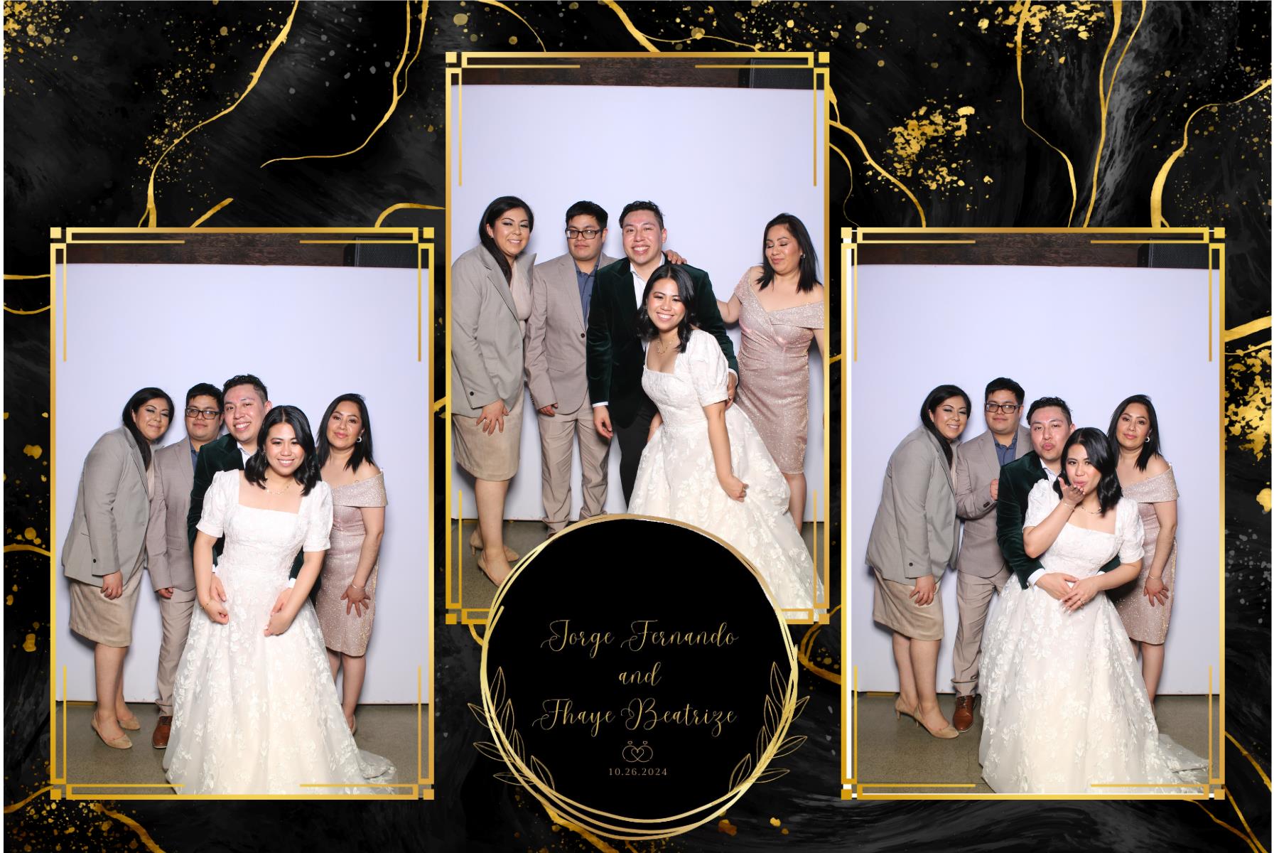 Jorge & Fhaye | View more photos from the event at gallery.myselfiemirror.ca/u/romanmyselfiemirrorca/Jorge-Fhaye