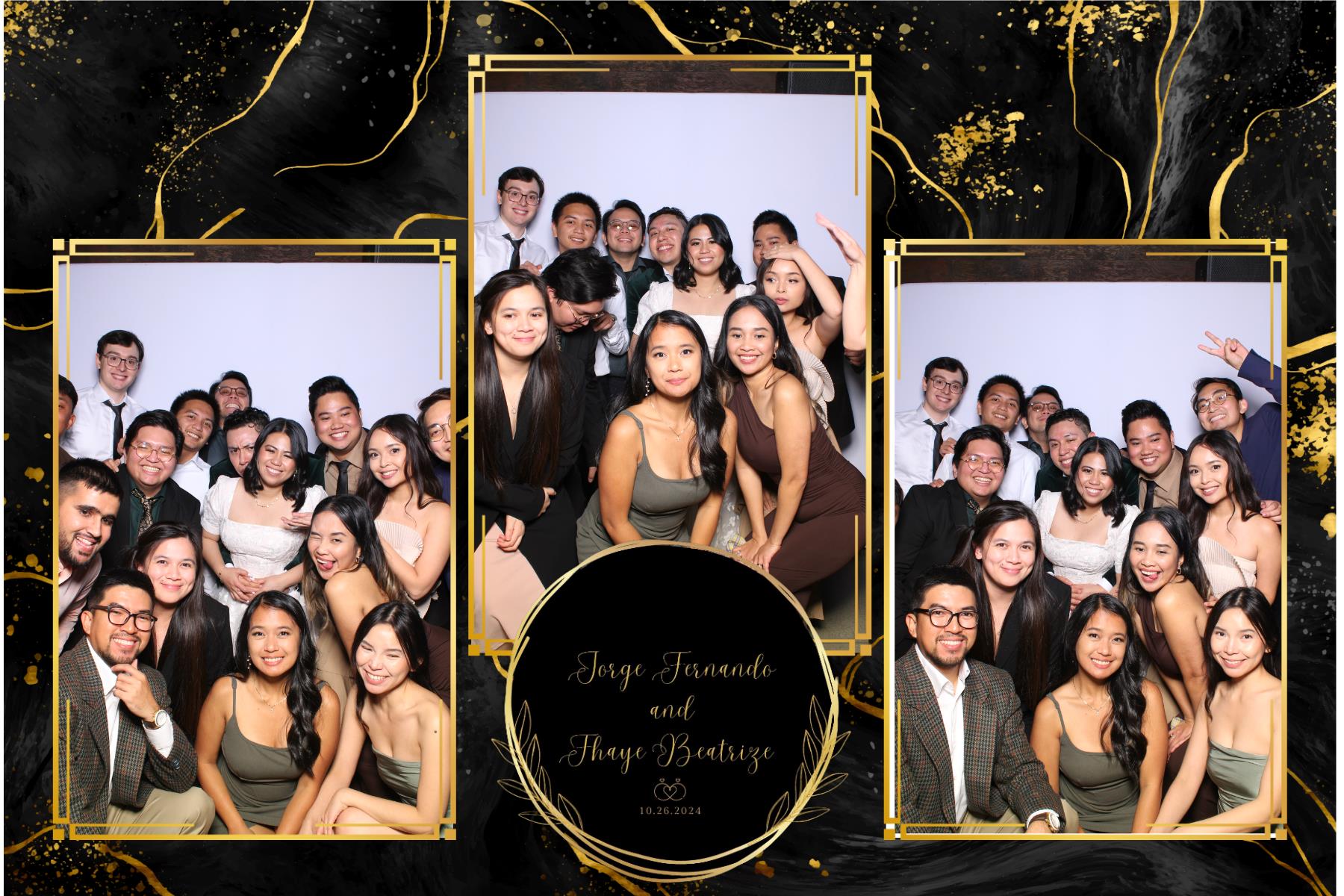 Jorge & Fhaye | View more photos from the event at gallery.myselfiemirror.ca/u/romanmyselfiemirrorca/Jorge-Fhaye
