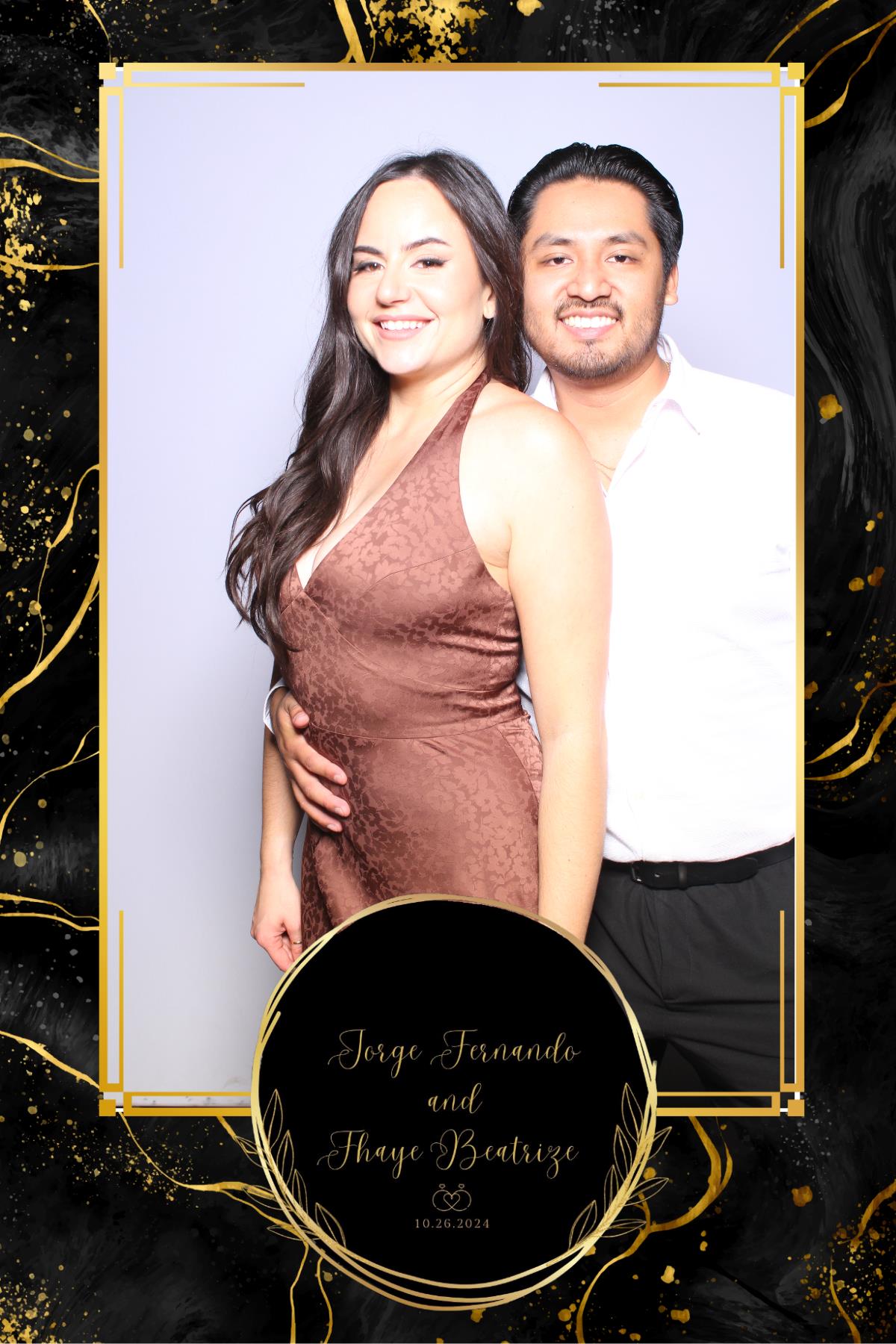 Jorge & Fhaye | View more photos from the event at gallery.myselfiemirror.ca/u/romanmyselfiemirrorca/Jorge-Fhaye