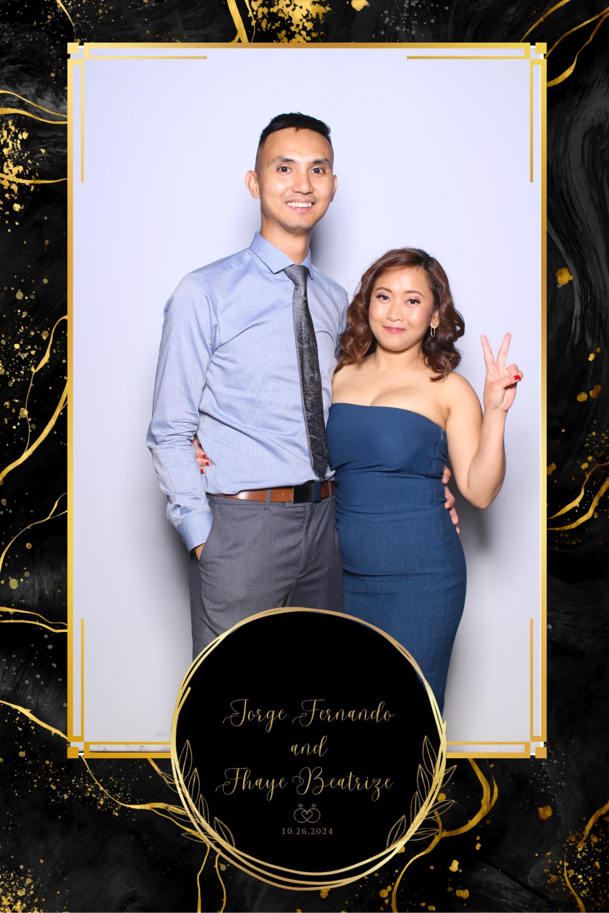 Jorge & Fhaye | View more photos from the event at gallery.myselfiemirror.ca/u/romanmyselfiemirrorca/Jorge-Fhaye