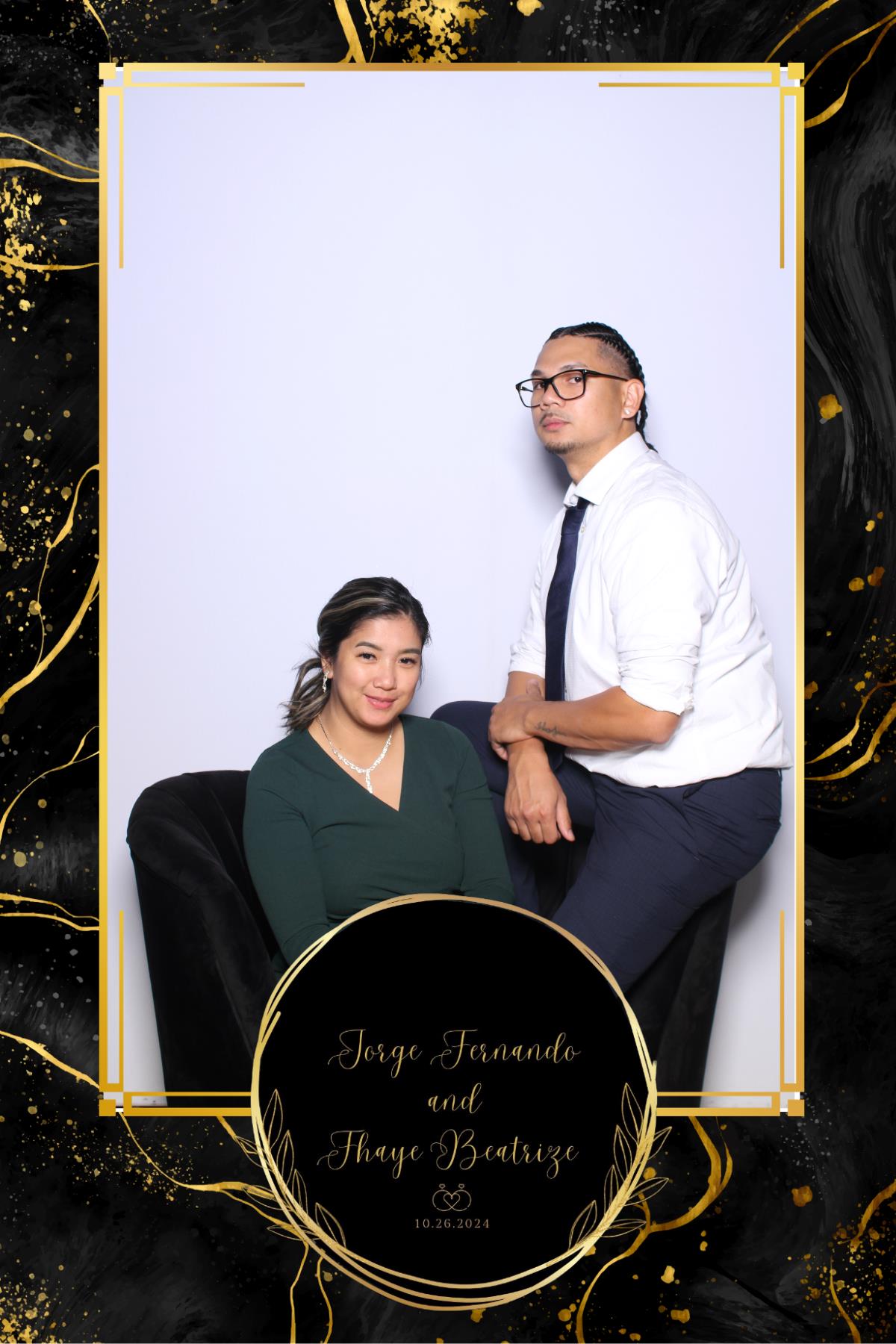 Jorge & Fhaye | View more photos from the event at gallery.myselfiemirror.ca/u/romanmyselfiemirrorca/Jorge-Fhaye