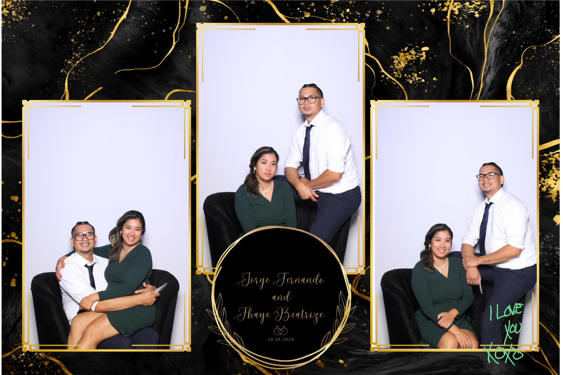 Jorge & Fhaye | View more photos from the event at gallery.myselfiemirror.ca/u/romanmyselfiemirrorca/Jorge-Fhaye