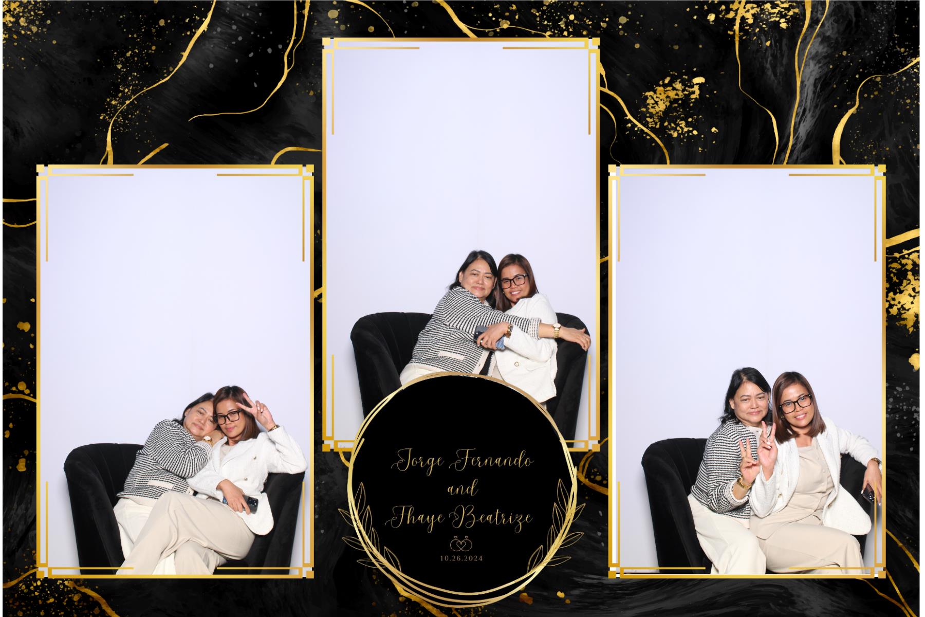 Jorge & Fhaye | View more photos from the event at gallery.myselfiemirror.ca/u/romanmyselfiemirrorca/Jorge-Fhaye