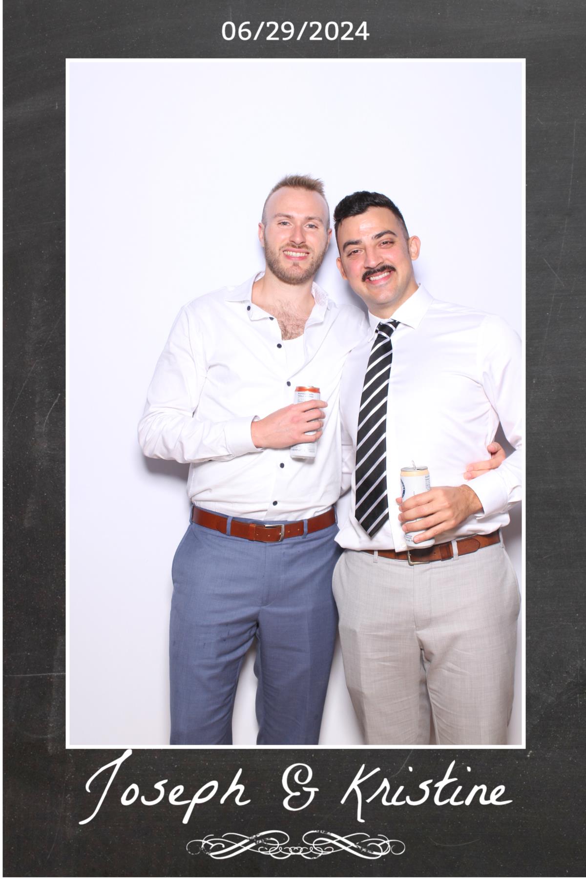 Joseph & Kristine | View more photos from the event at gallery.myselfiemirror.ca/u/romanmyselfiemirrorca/Joseph-Kristine