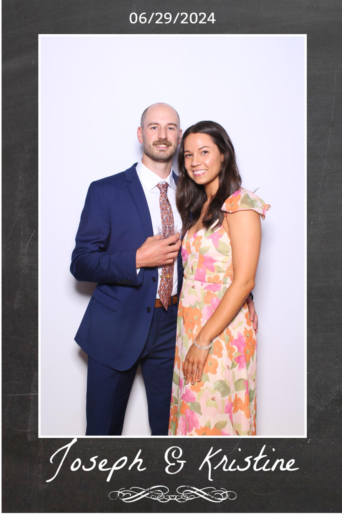 Joseph & Kristine | View more photos from the event at gallery.myselfiemirror.ca/u/romanmyselfiemirrorca/Joseph-Kristine