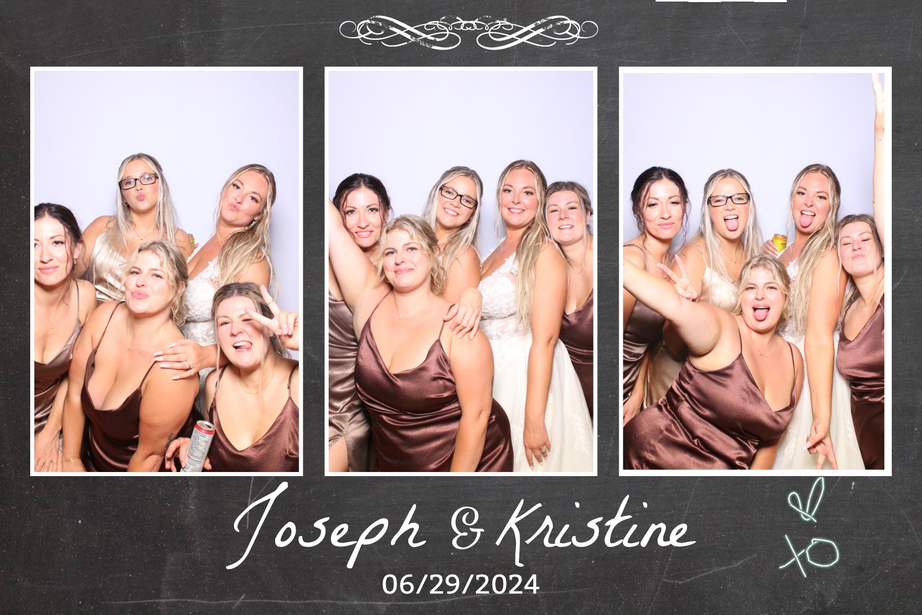 Joseph & Kristine | View more photos from the event at gallery.myselfiemirror.ca/u/romanmyselfiemirrorca/Joseph-Kristine
