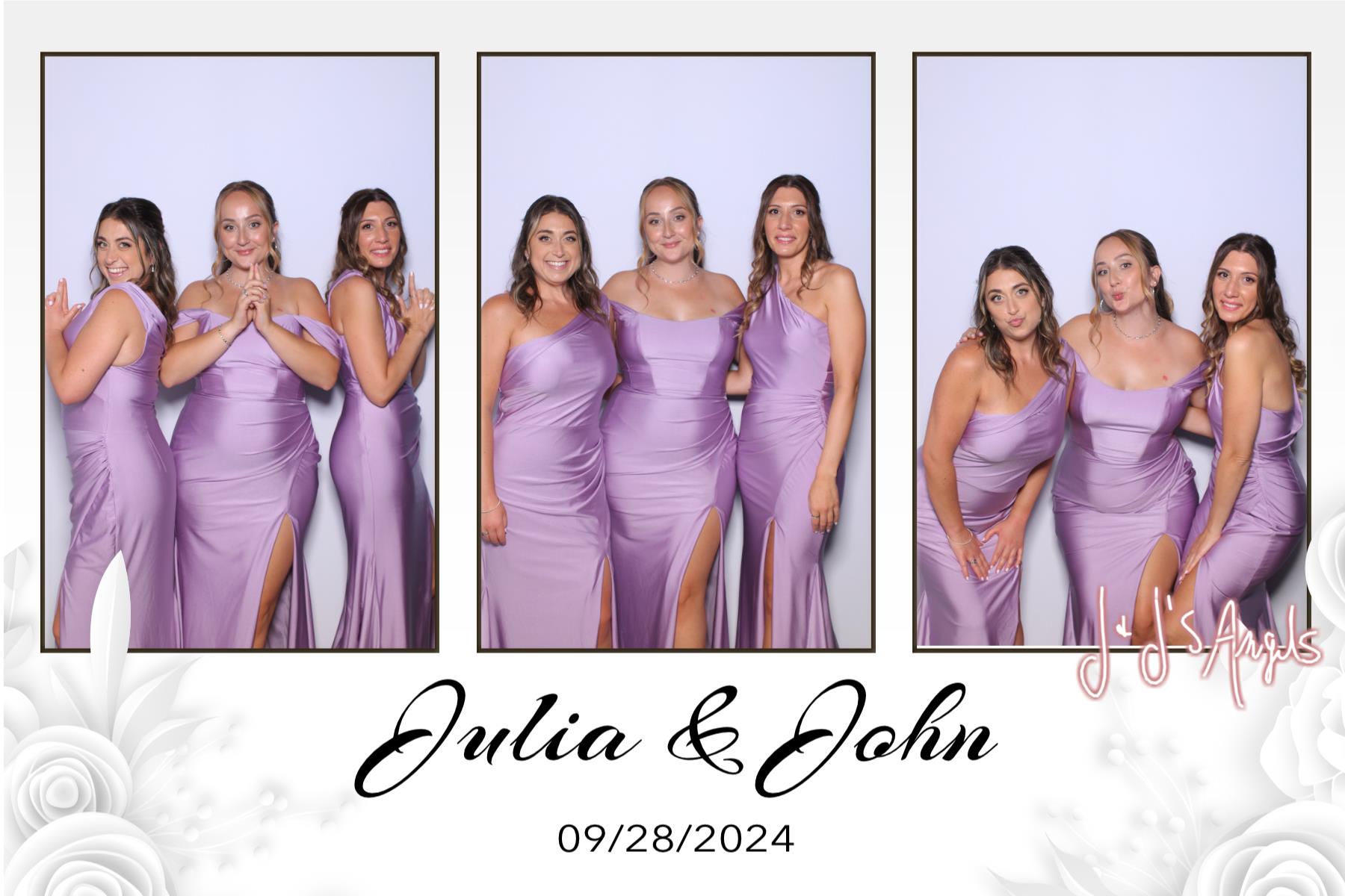 Julia & John | View more photos from the event at gallery.myselfiemirror.ca/u/romanmyselfiemirrorca/Julia-John