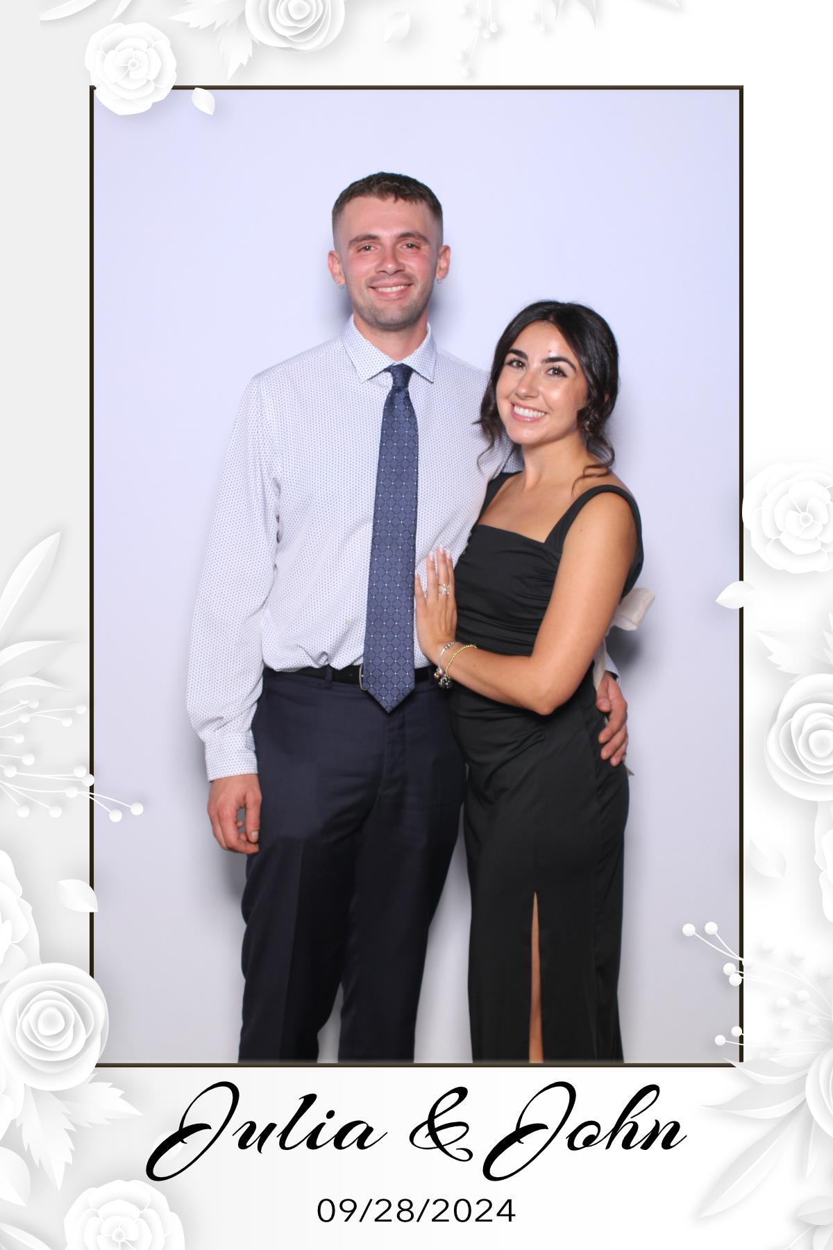 Julia & John | View more photos from the event at gallery.myselfiemirror.ca/u/romanmyselfiemirrorca/Julia-John