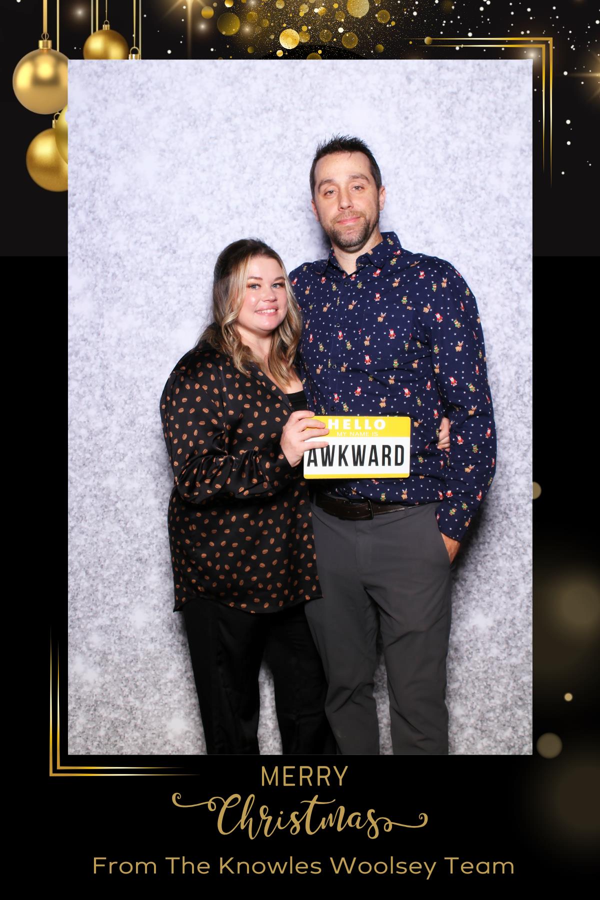 Knowles Woolsey Christmas Party | View more photos from the event at gallery.myselfiemirror.ca/u/romanmyselfiemirrorca/Knowles-Woolsey-Christmas-Party