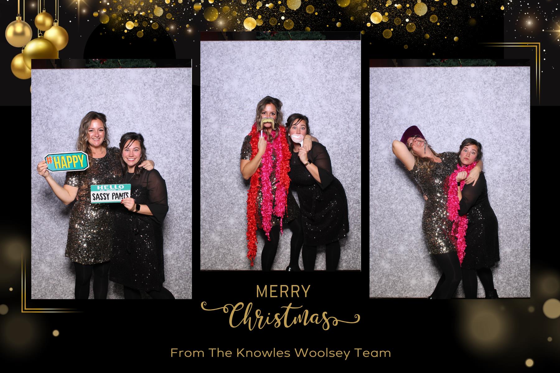 Knowles Woolsey Christmas Party | View more photos from the event at gallery.myselfiemirror.ca/u/romanmyselfiemirrorca/Knowles-Woolsey-Christmas-Party