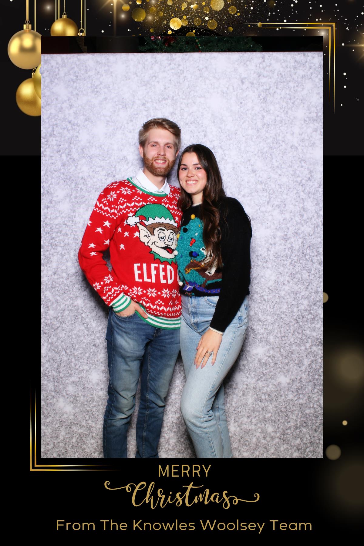 Knowles Woolsey Christmas Party | View more photos from the event at gallery.myselfiemirror.ca/u/romanmyselfiemirrorca/Knowles-Woolsey-Christmas-Party