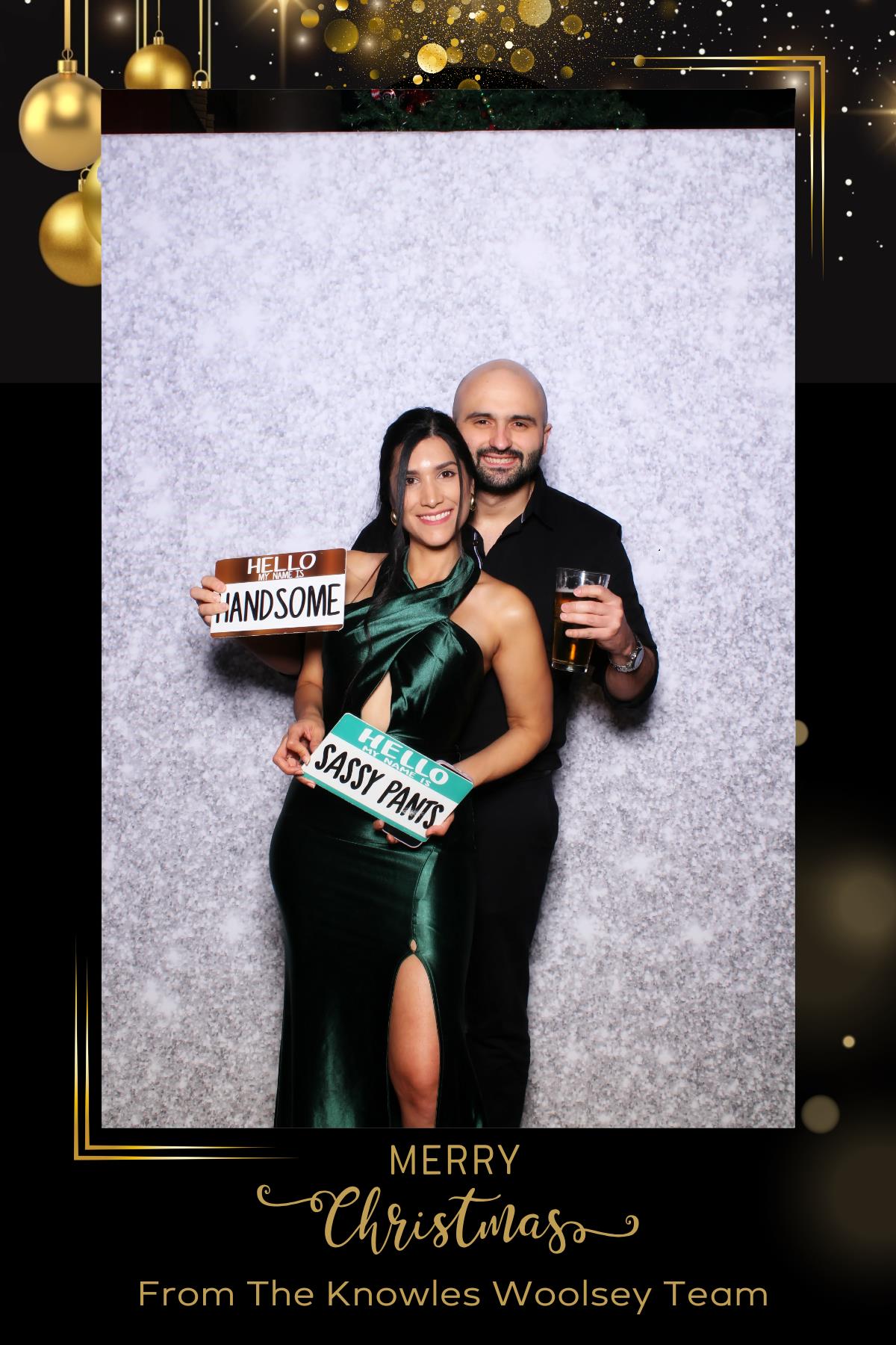 Knowles Woolsey Christmas Party | View more photos from the event at gallery.myselfiemirror.ca/u/romanmyselfiemirrorca/Knowles-Woolsey-Christmas-Party