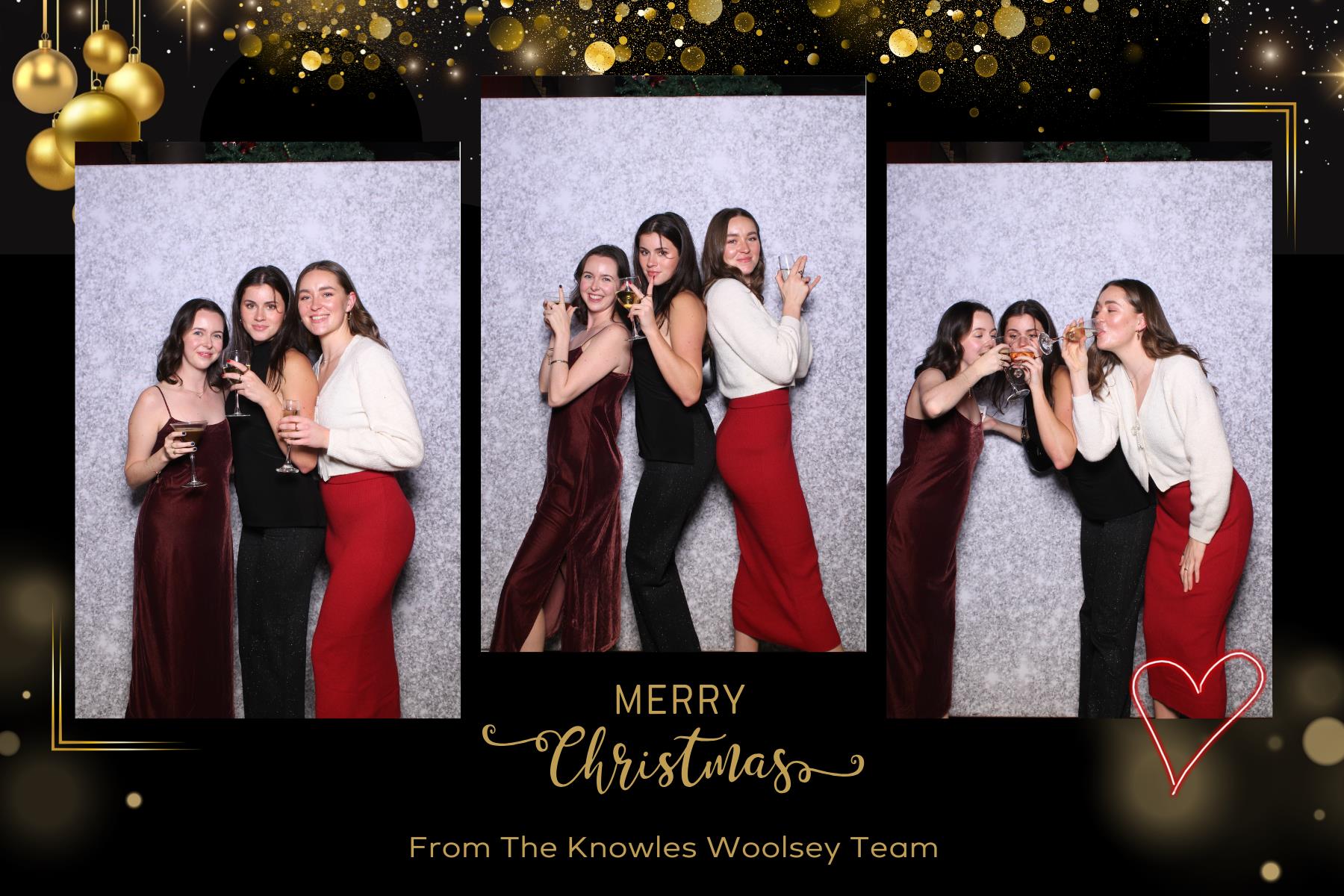 Knowles Woolsey Christmas Party | View more photos from the event at gallery.myselfiemirror.ca/u/romanmyselfiemirrorca/Knowles-Woolsey-Christmas-Party
