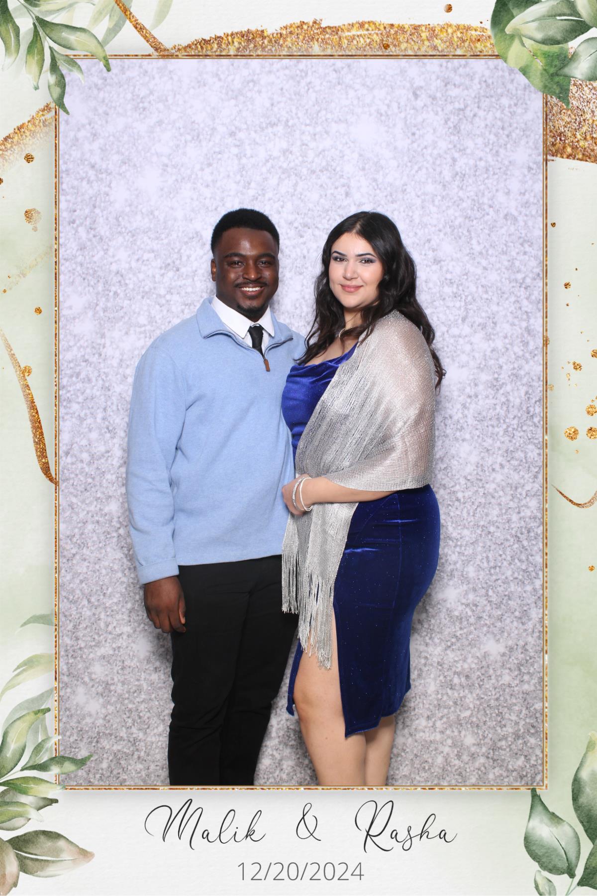 Malik & Rasha | View more photos from the event at gallery.myselfiemirror.ca/u/romanmyselfiemirrorca/Malik-Rasha