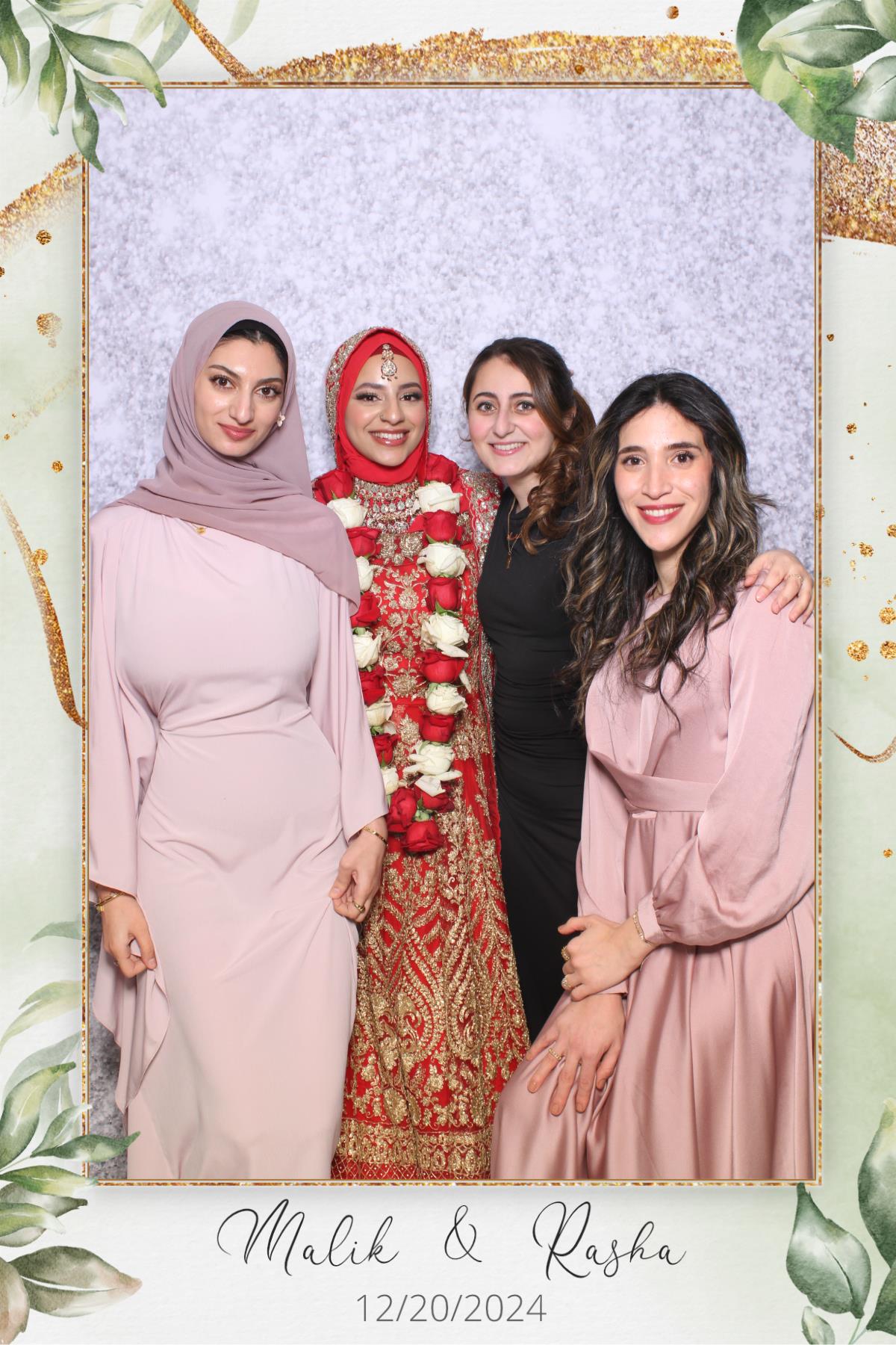 Malik & Rasha | View more photos from the event at gallery.myselfiemirror.ca/u/romanmyselfiemirrorca/Malik-Rasha