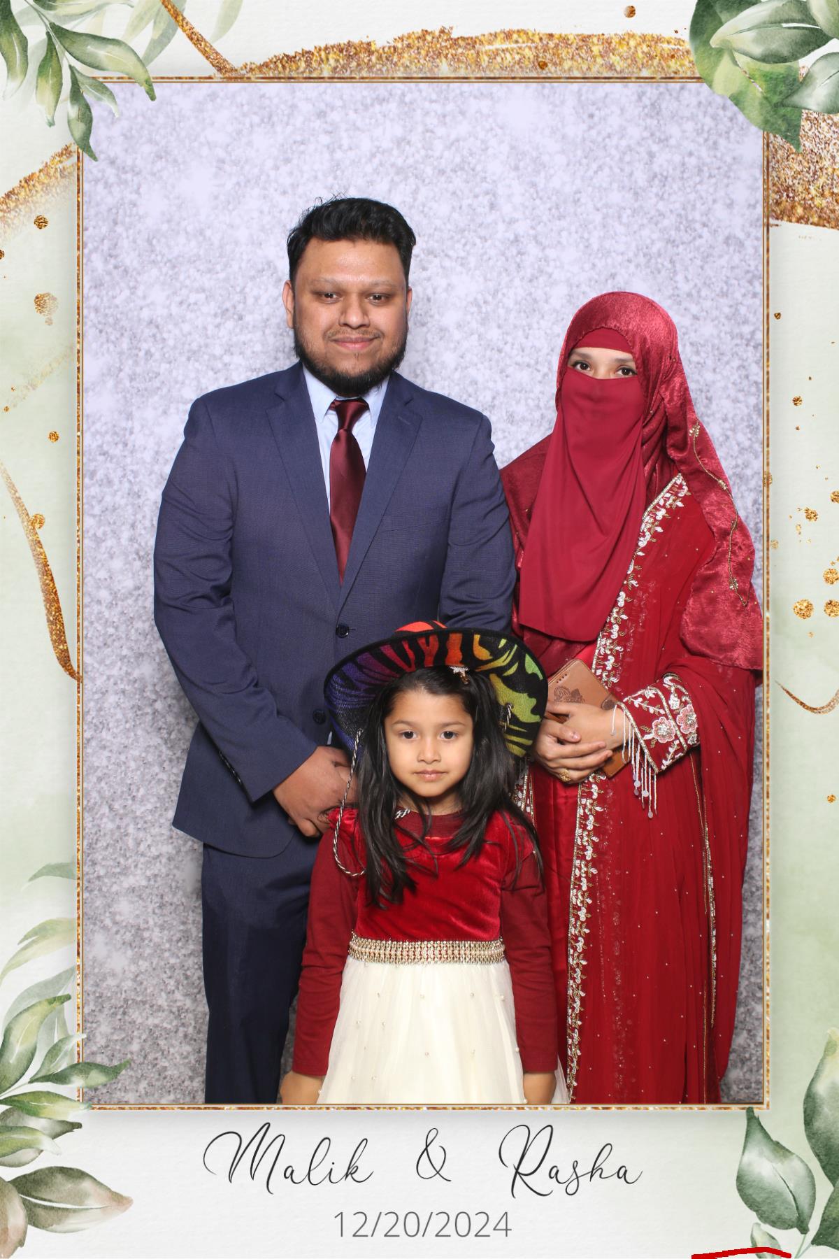 Malik & Rasha | View more photos from the event at gallery.myselfiemirror.ca/u/romanmyselfiemirrorca/Malik-Rasha